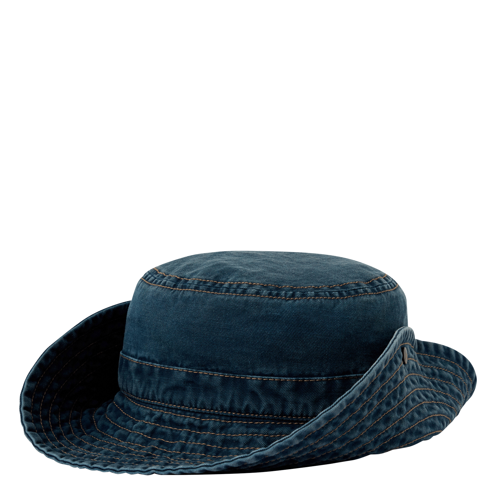 Bob en coton et lin mélangé BleuSOEUR