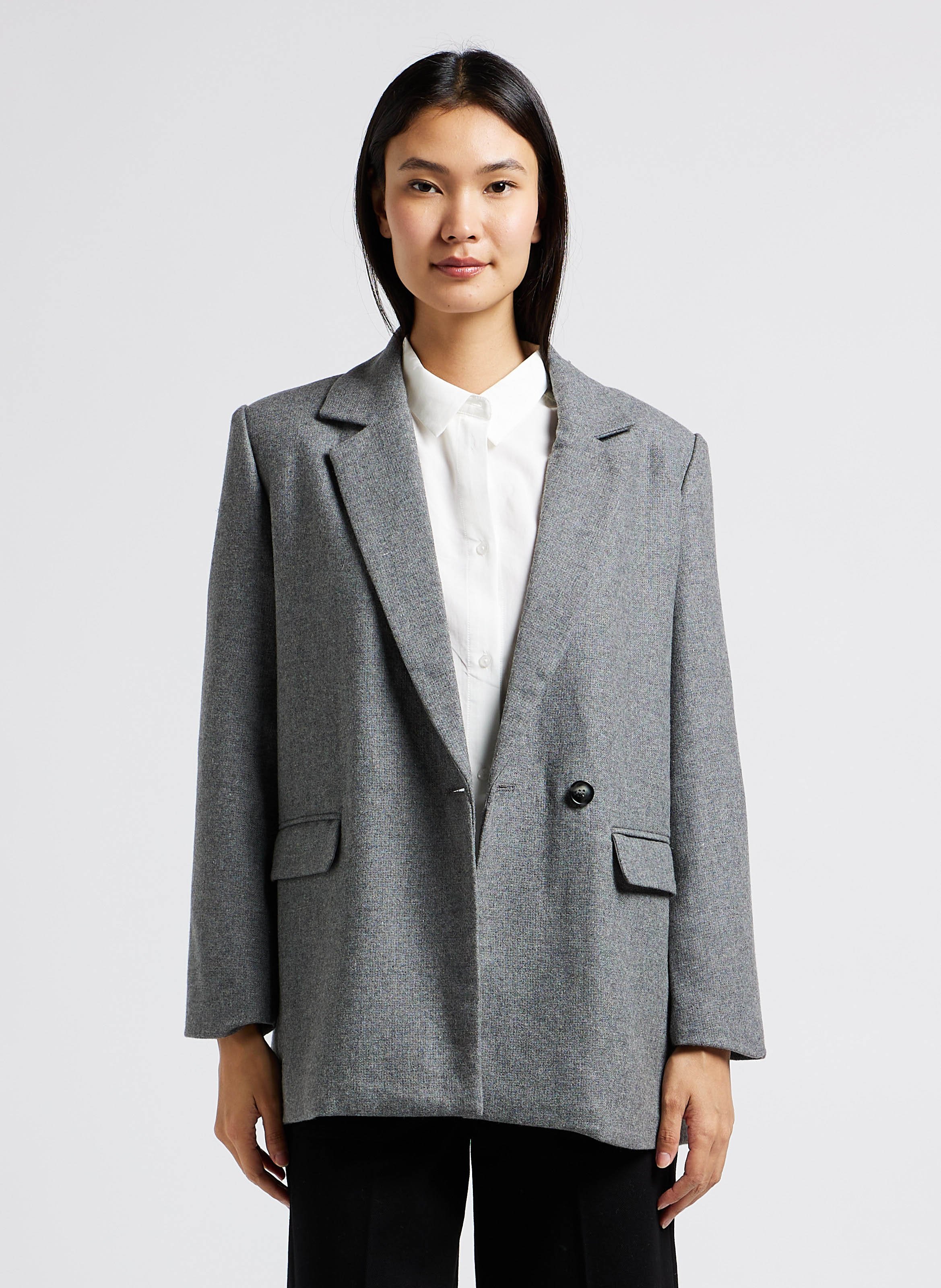 Blazer discount femme laine