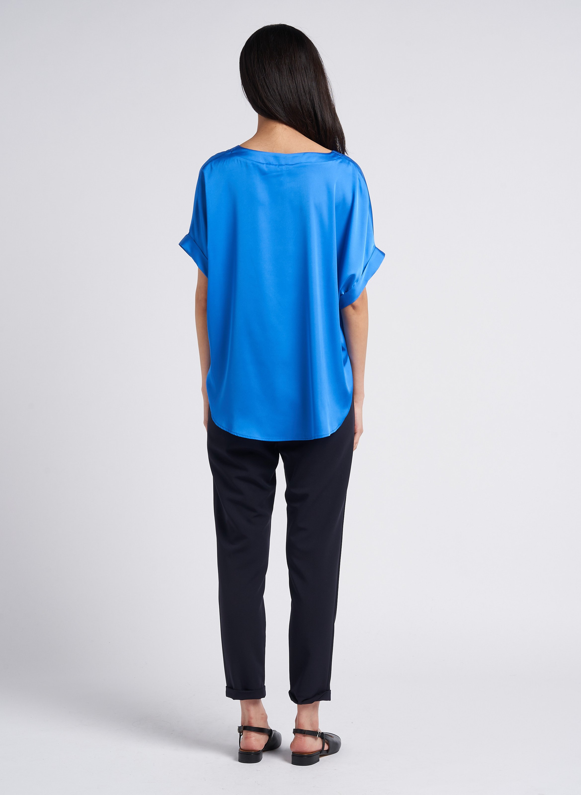 Ballerines slingback en cuir  MELLOW YELLOW Noir