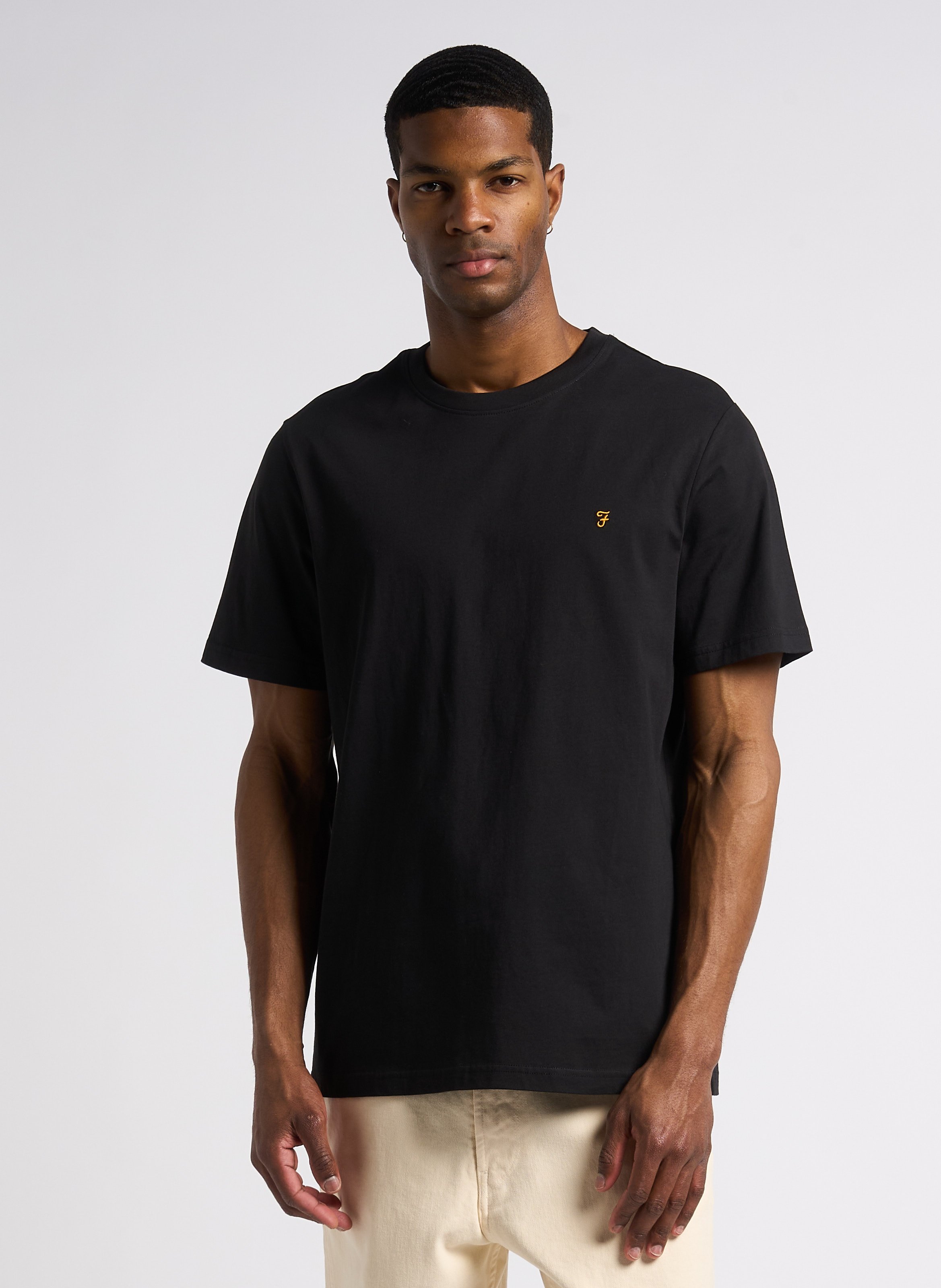 Organic cotton round-neck T-shirt FARAH