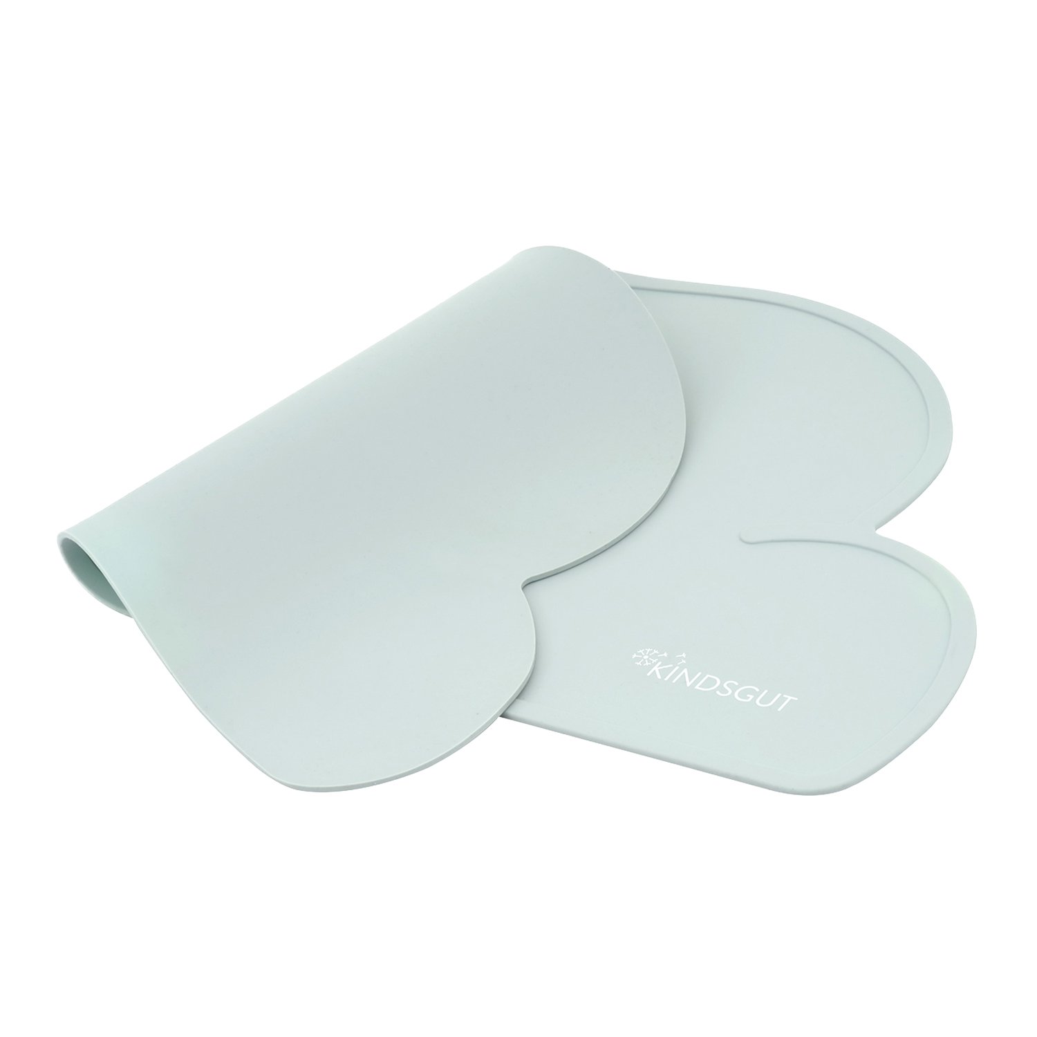 Set de table en forme de nuage en silicone KINDSGUT Vert