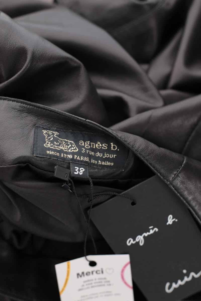 Bead-embroidered dress AGNES B. - Seconde Main Black