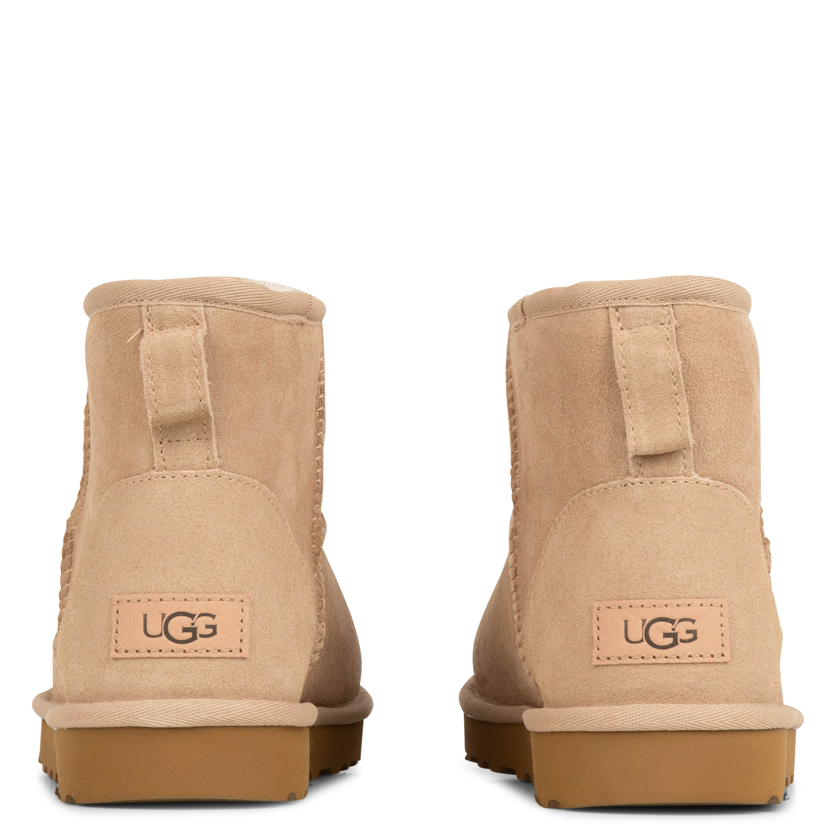 Boots en cuir velours UGG Beige