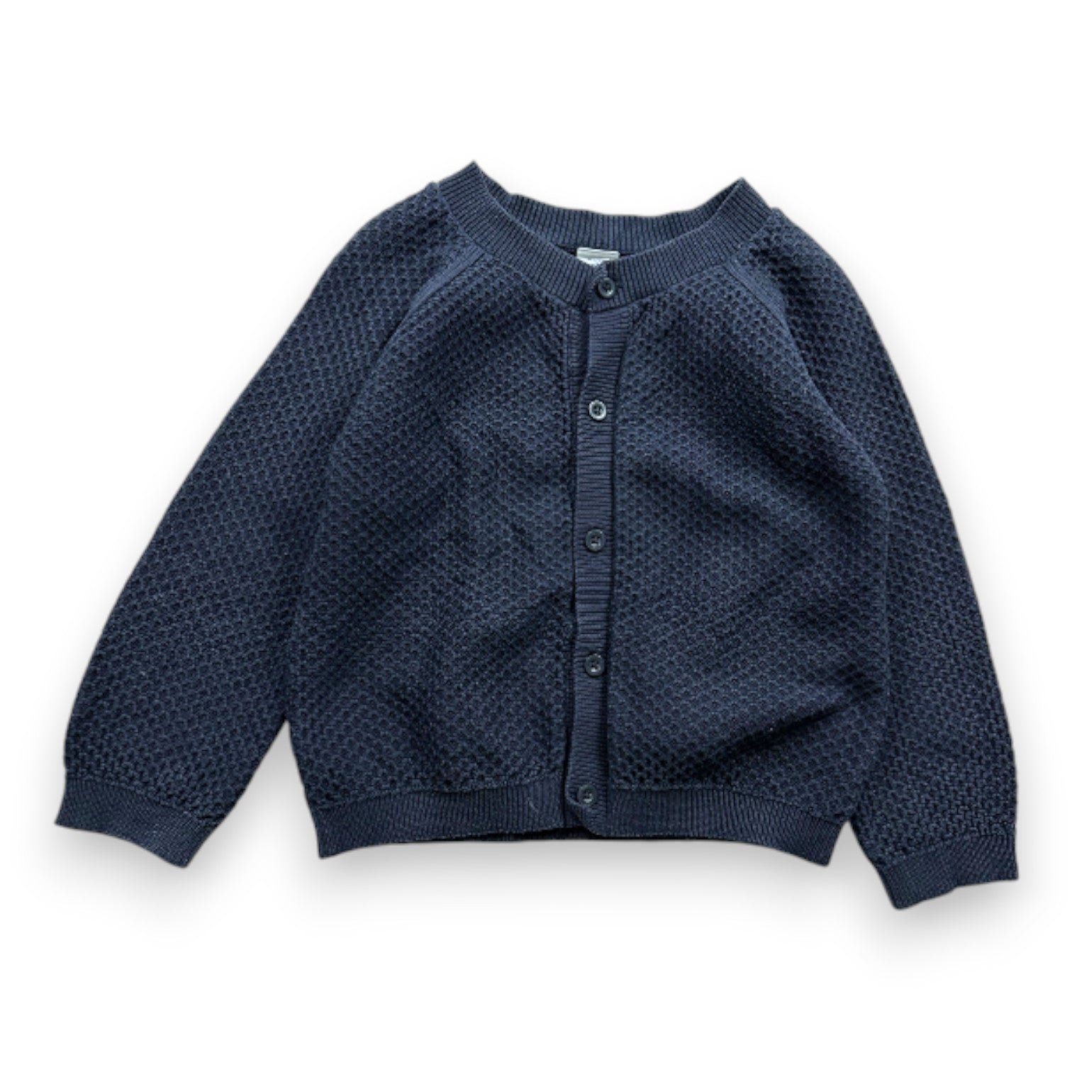 Blue Kids Cardigan - 3 years PETIT BATEAU - Seconde Main Blue