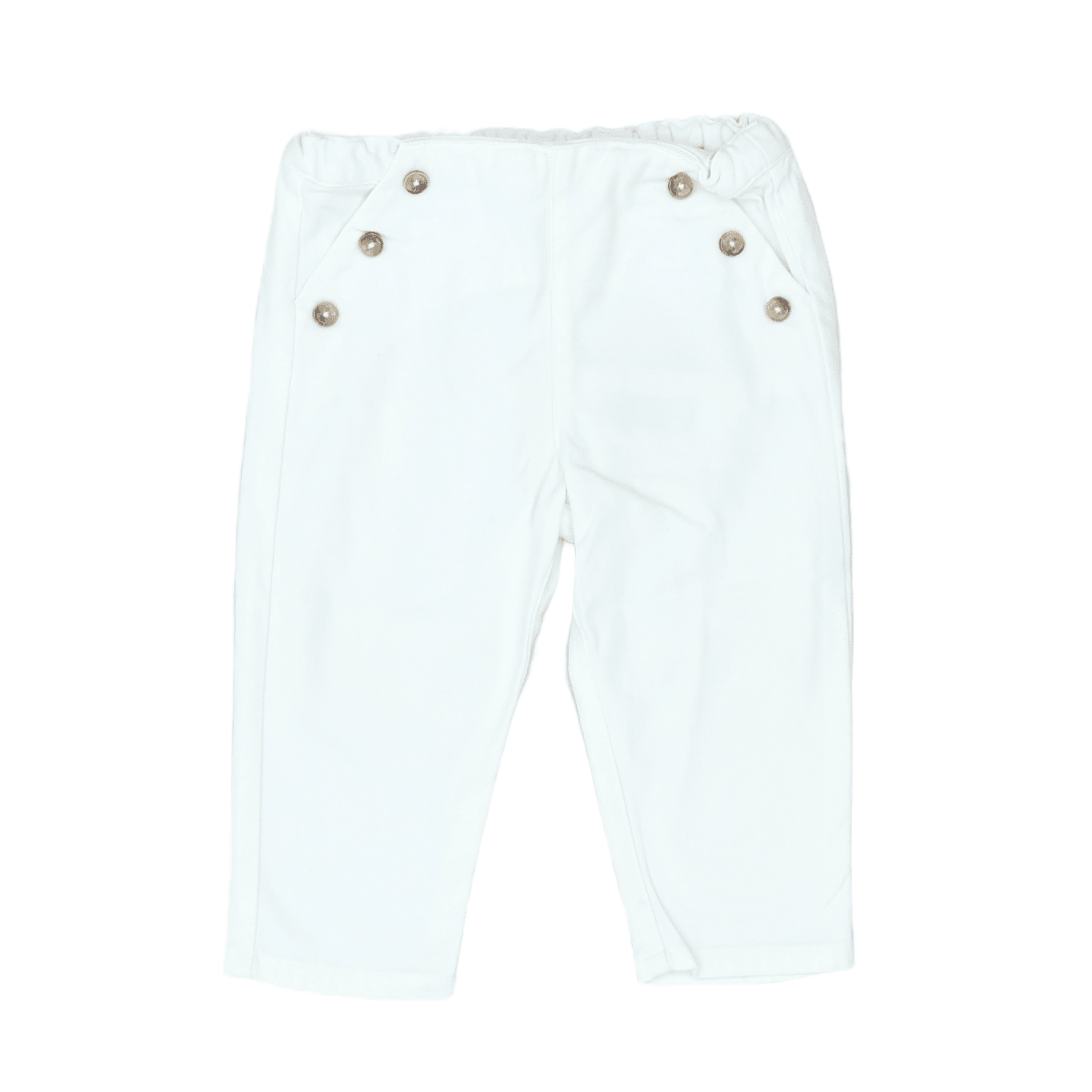 White baby pants - 12 months TARTINE ET CHOCOLAT - seconde-main White
