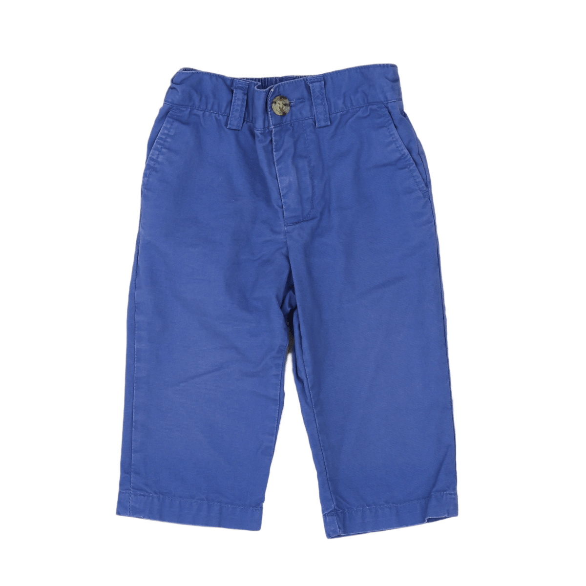 Blue Baby Pants - 9 months POLO RALPH LAUREN - Seconde Main Blue