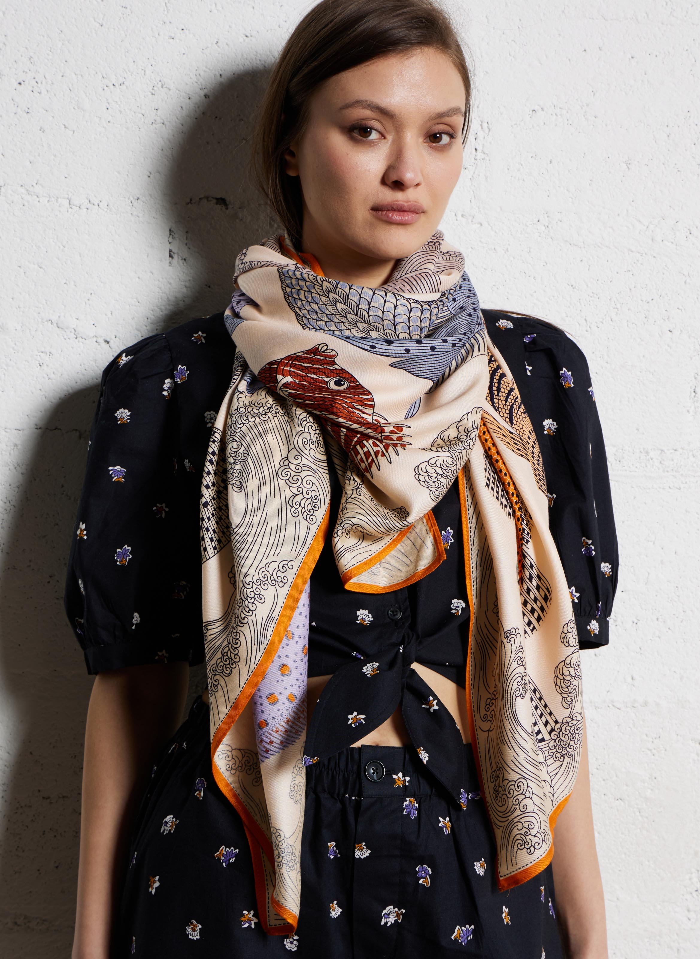 Tutorial Fare Un Top Con Un Foulard Foulard Triangolare In Maglia