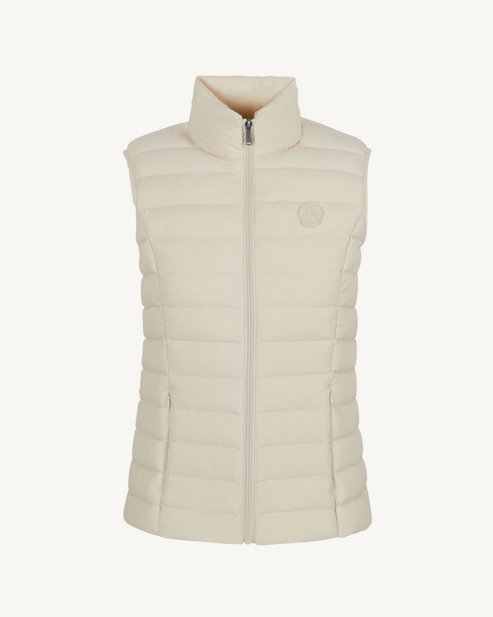 Stretch sleeveless down jacket Grenada JOTT White