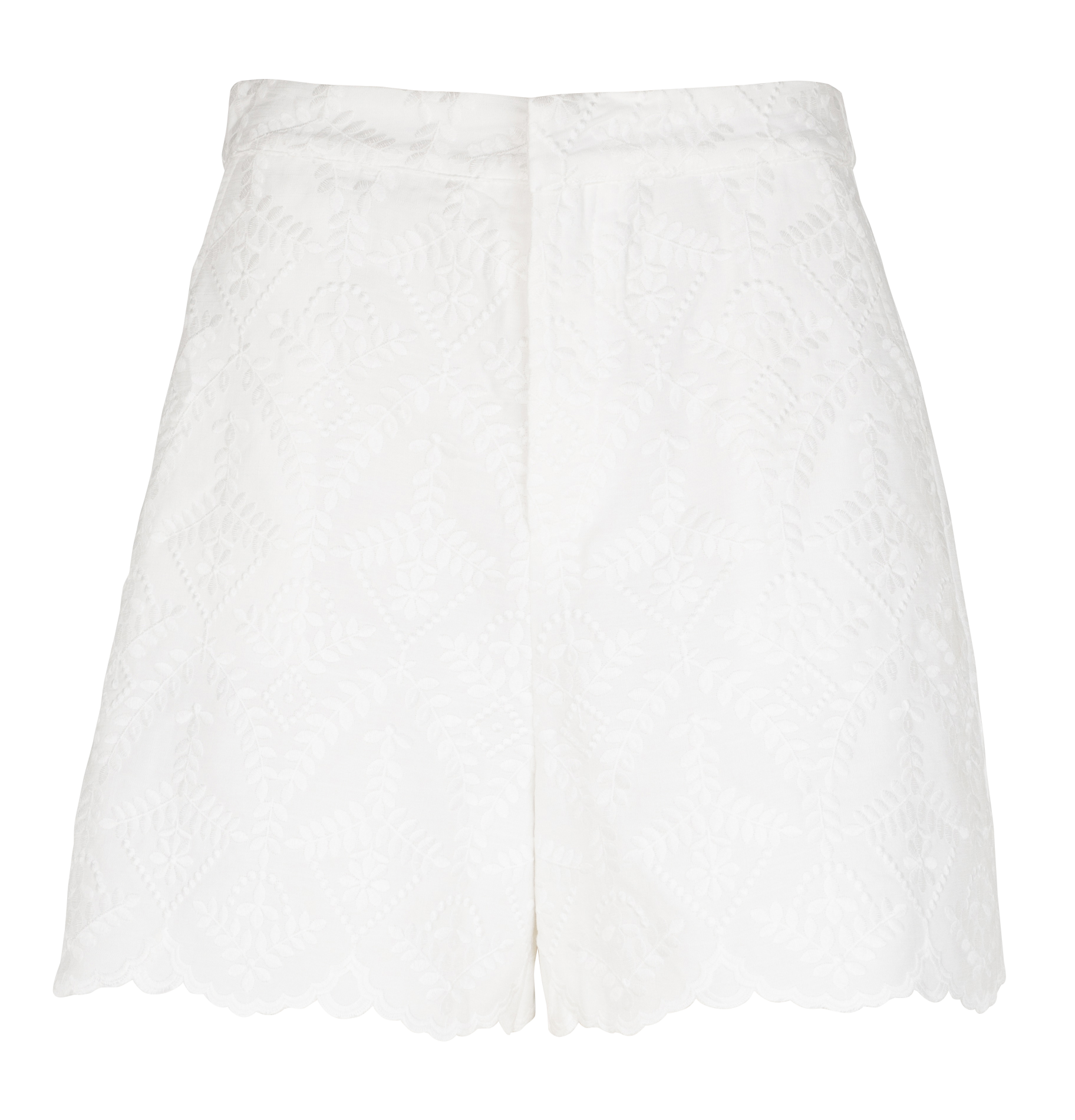 Gerade geschnittene Shorts mit Stickerei LA PETITE ETOILE Beige