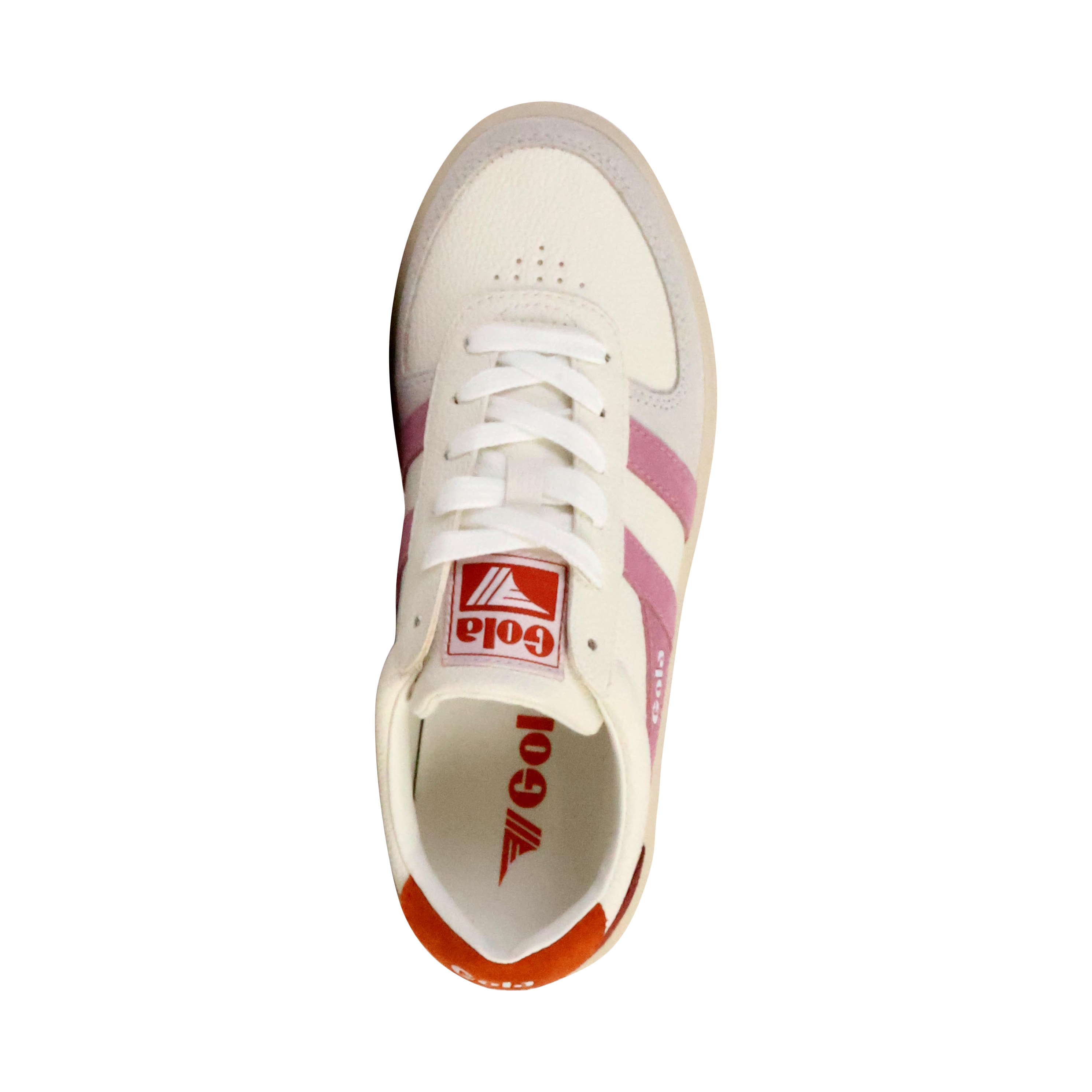 Grand Slam Trident leather sneakers GOLA White