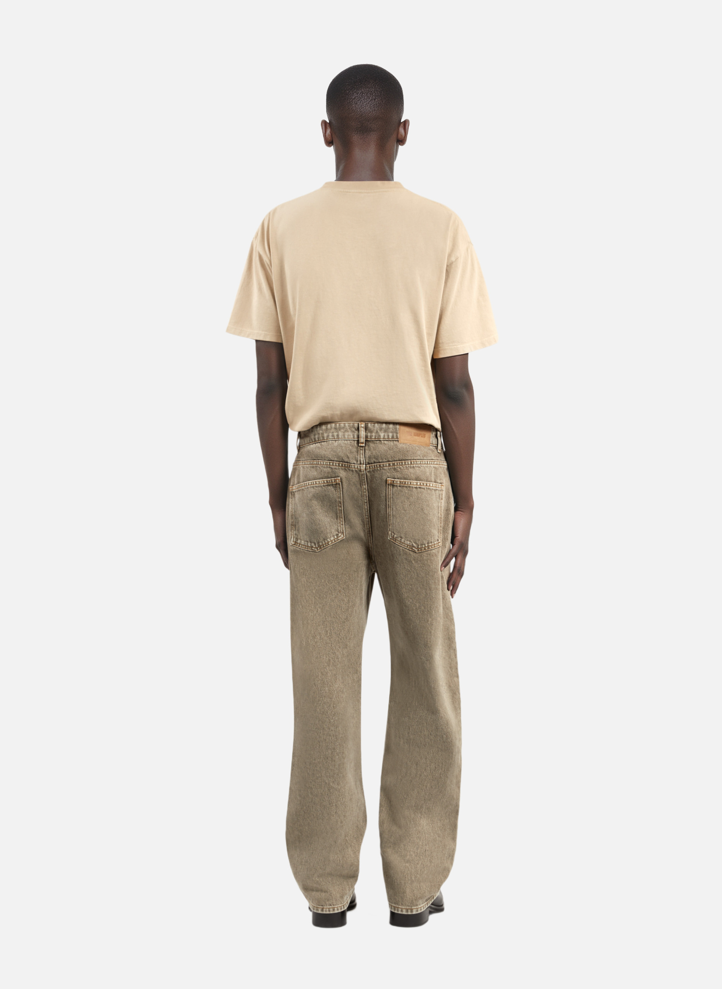 - Straight-leg jeans
- 5 pockets
- Straight cut
- Faded effect THE KOOPLES Green