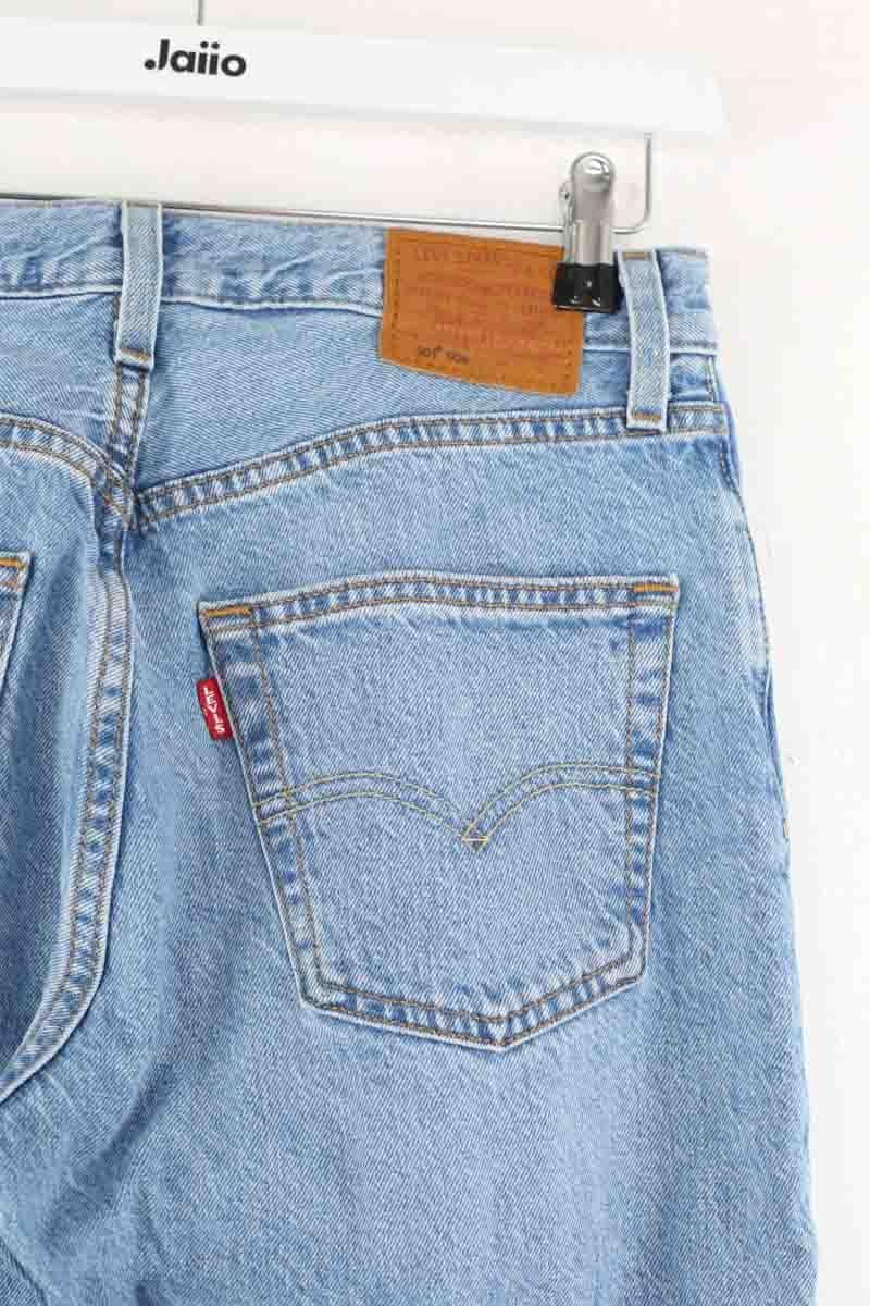 501? straight cotton jeans LEVI'S - Seconde main Blue