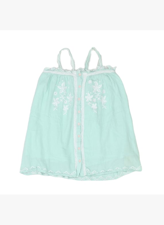 Green child's dress 10 years 10A - Main Image