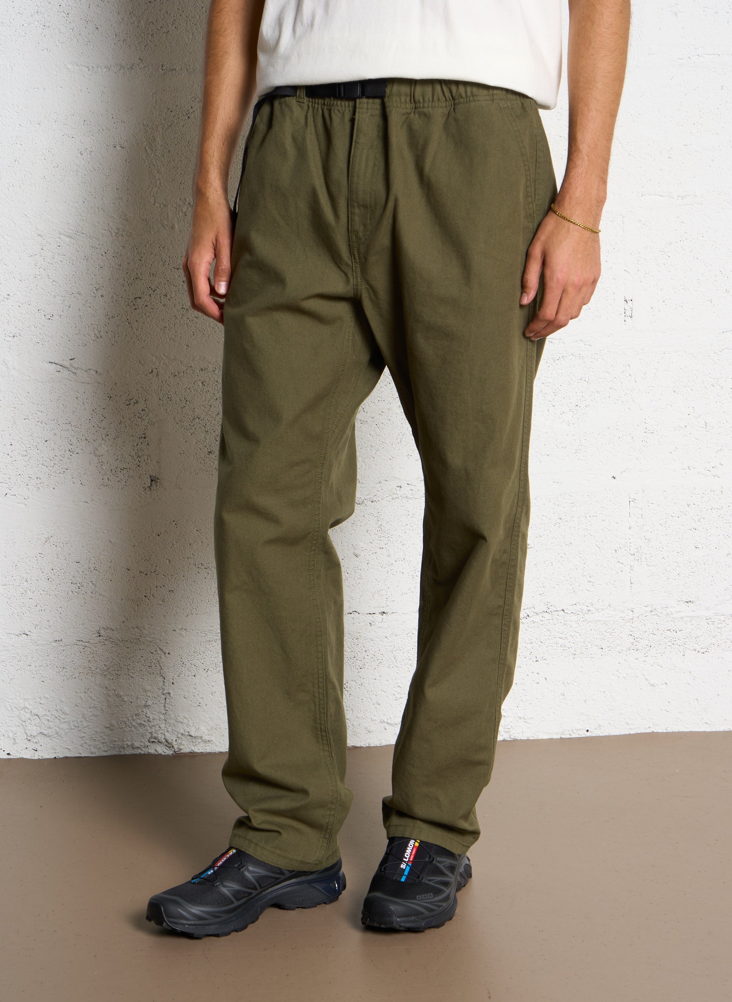 Straight-leg cotton pants PATAGONIA Green