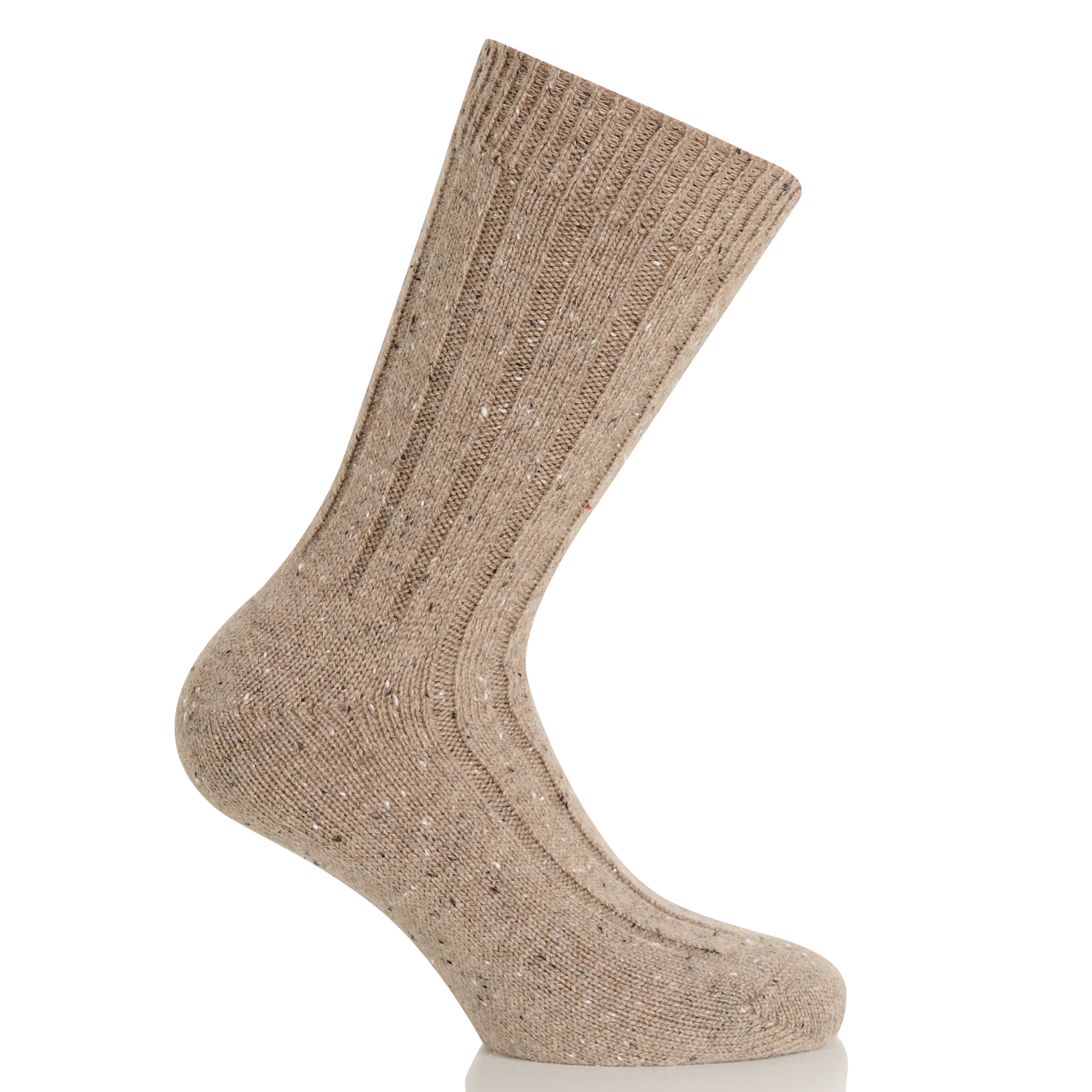 Ribbed Knit Marled Socks MAISON 123