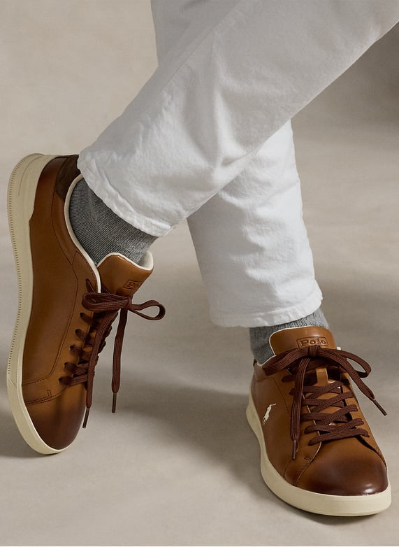 Smooth leather low-top sneakers - 40 Smooth leather low-top sneakers - 40