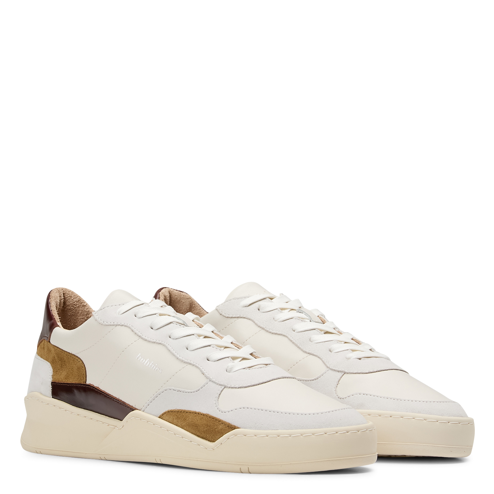 Baskets basses imprimées en cuir  BOBBIES Multicolore