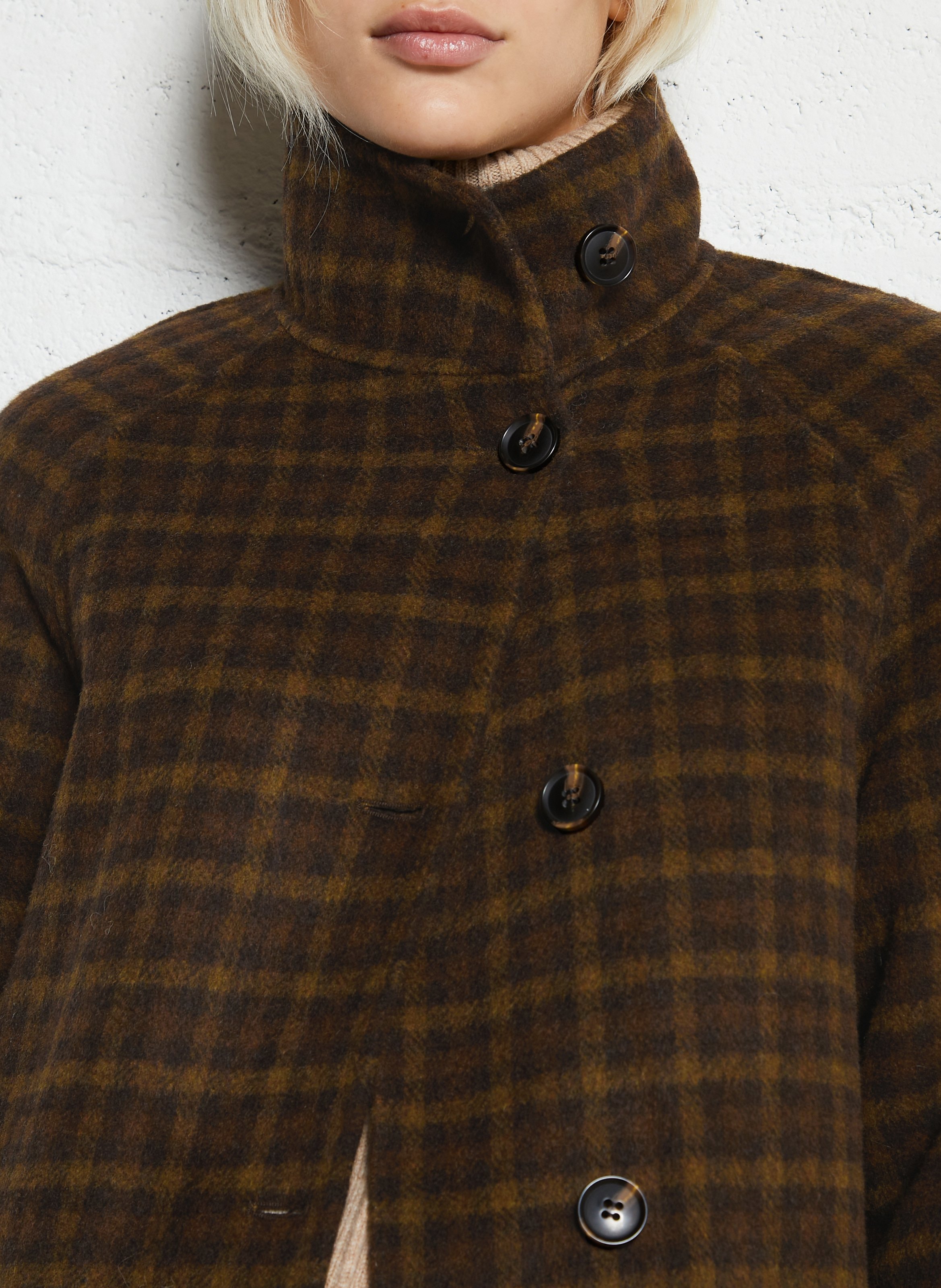 Karomantel THE KORNER Braun