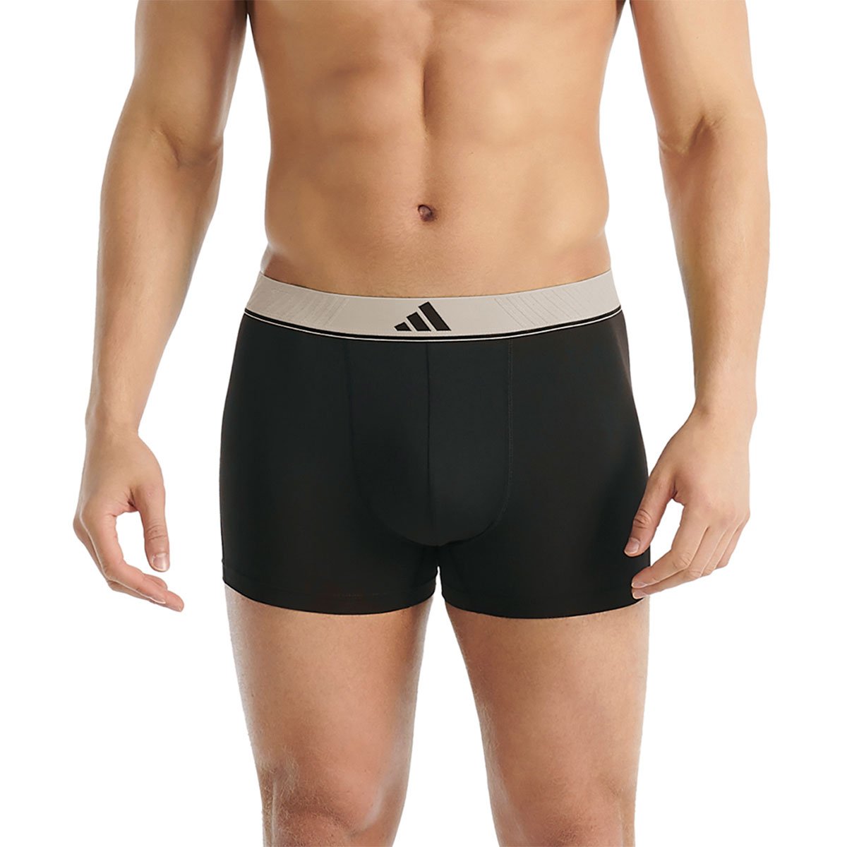 Pack of 3 micro flex eco boxer shorts ADIDAS UNDERWEAR Multicolored