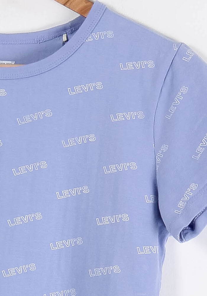 Tommy Badge T-shirt LEVI'S - Seconde main Purple