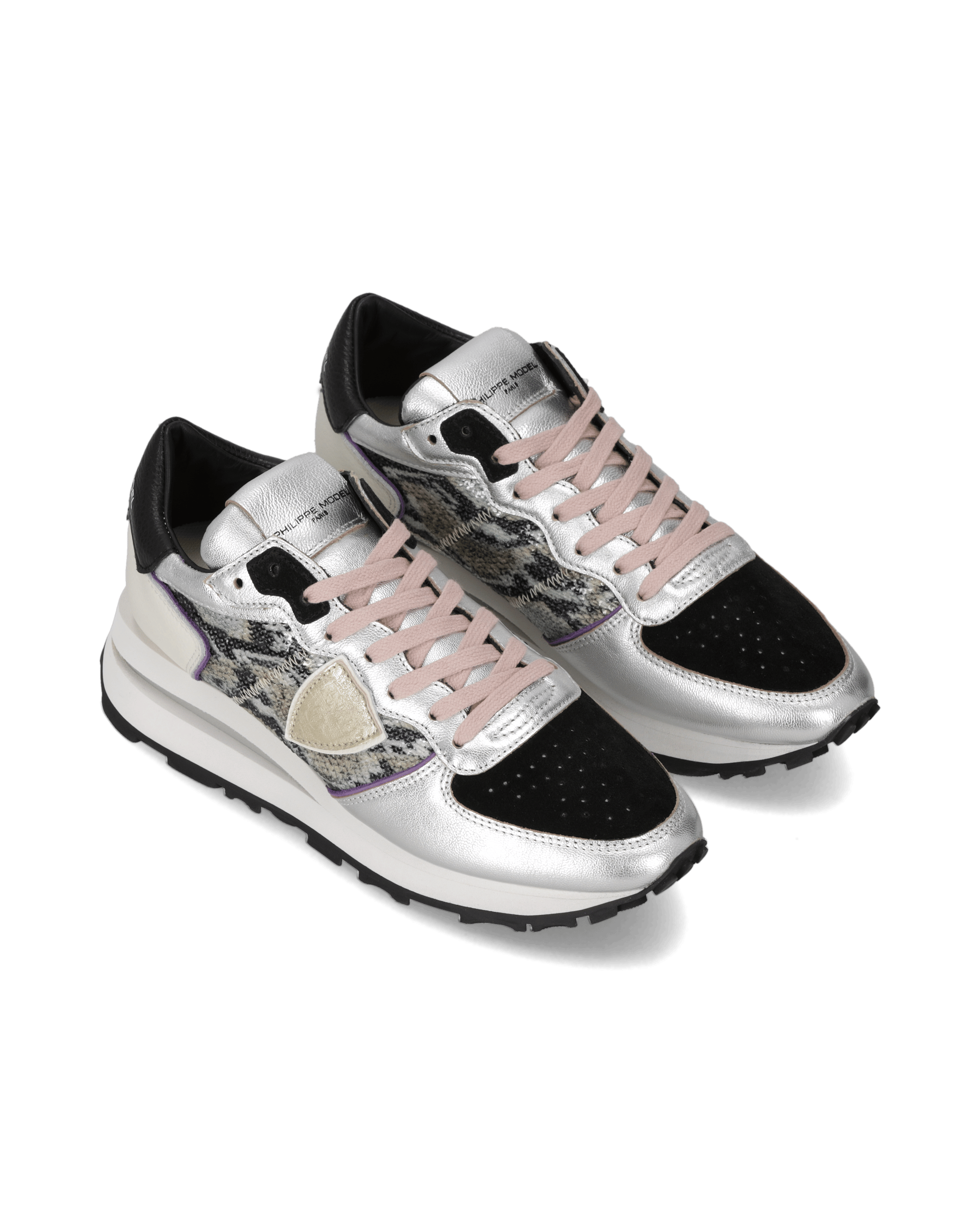 High-top running sneakers PHILIPPE MODEL Green