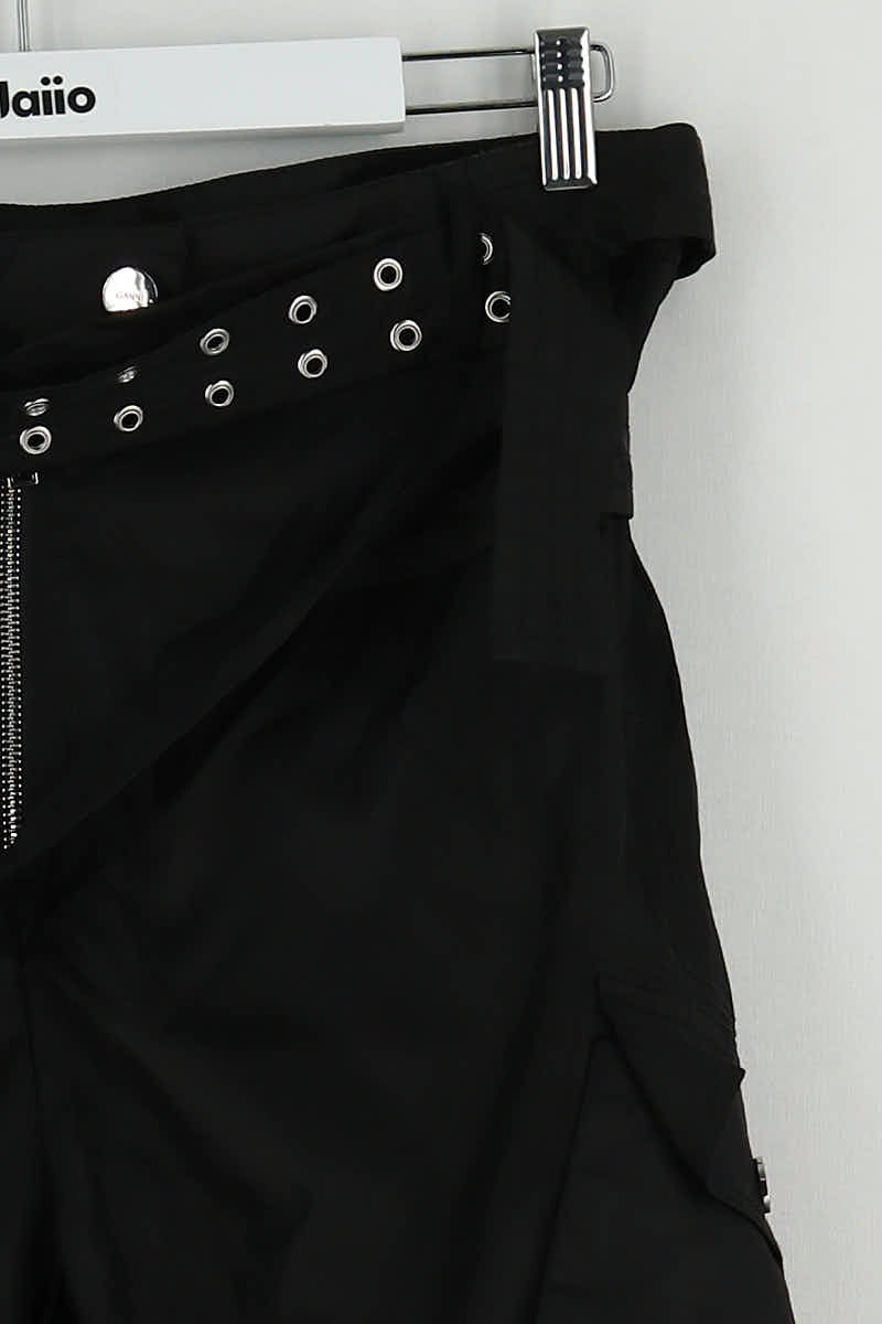 Wide trousers GANNI - Seconde Main Black