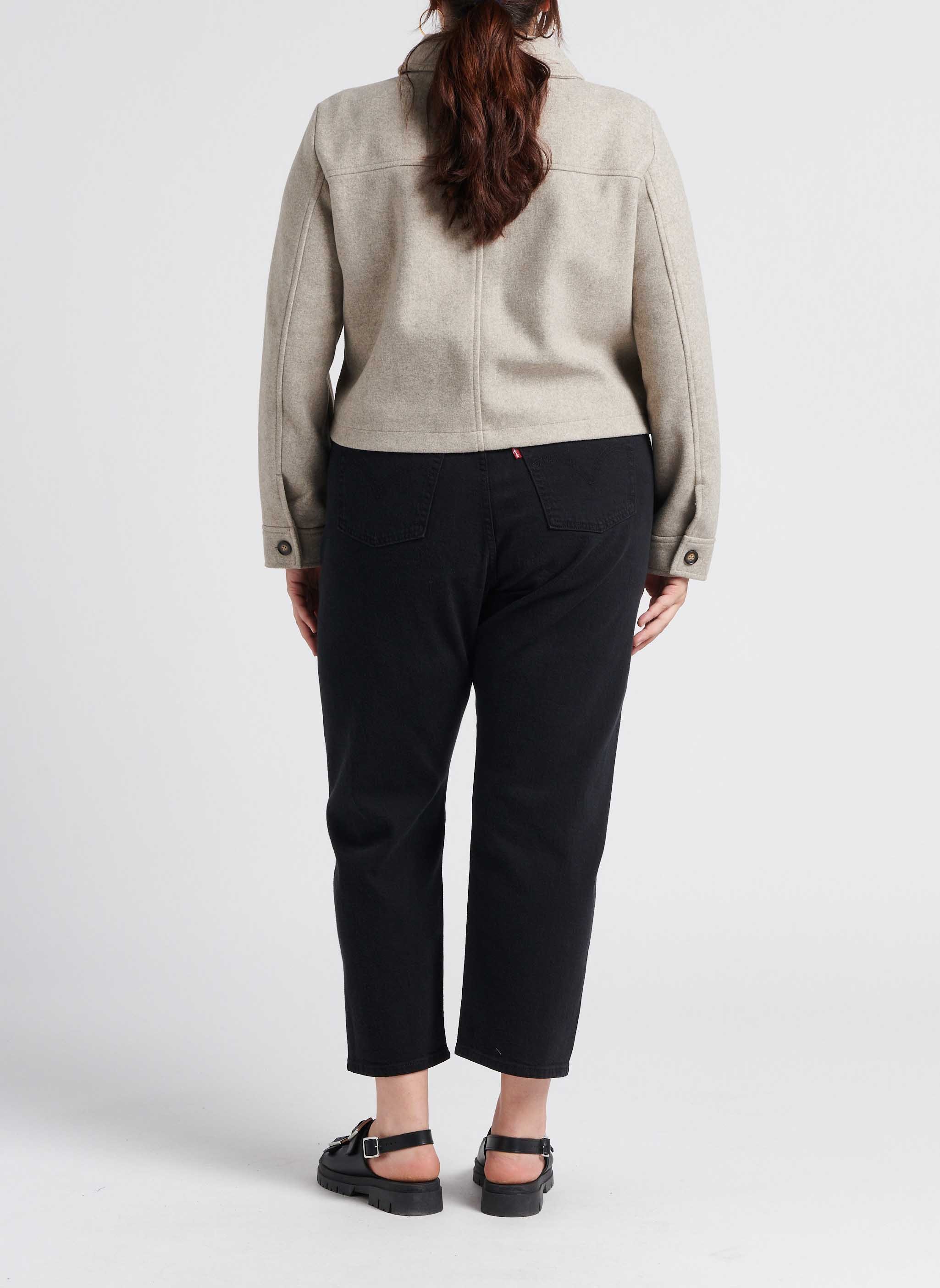 Veste courte boutonnée VERO MODA CURVE Beige