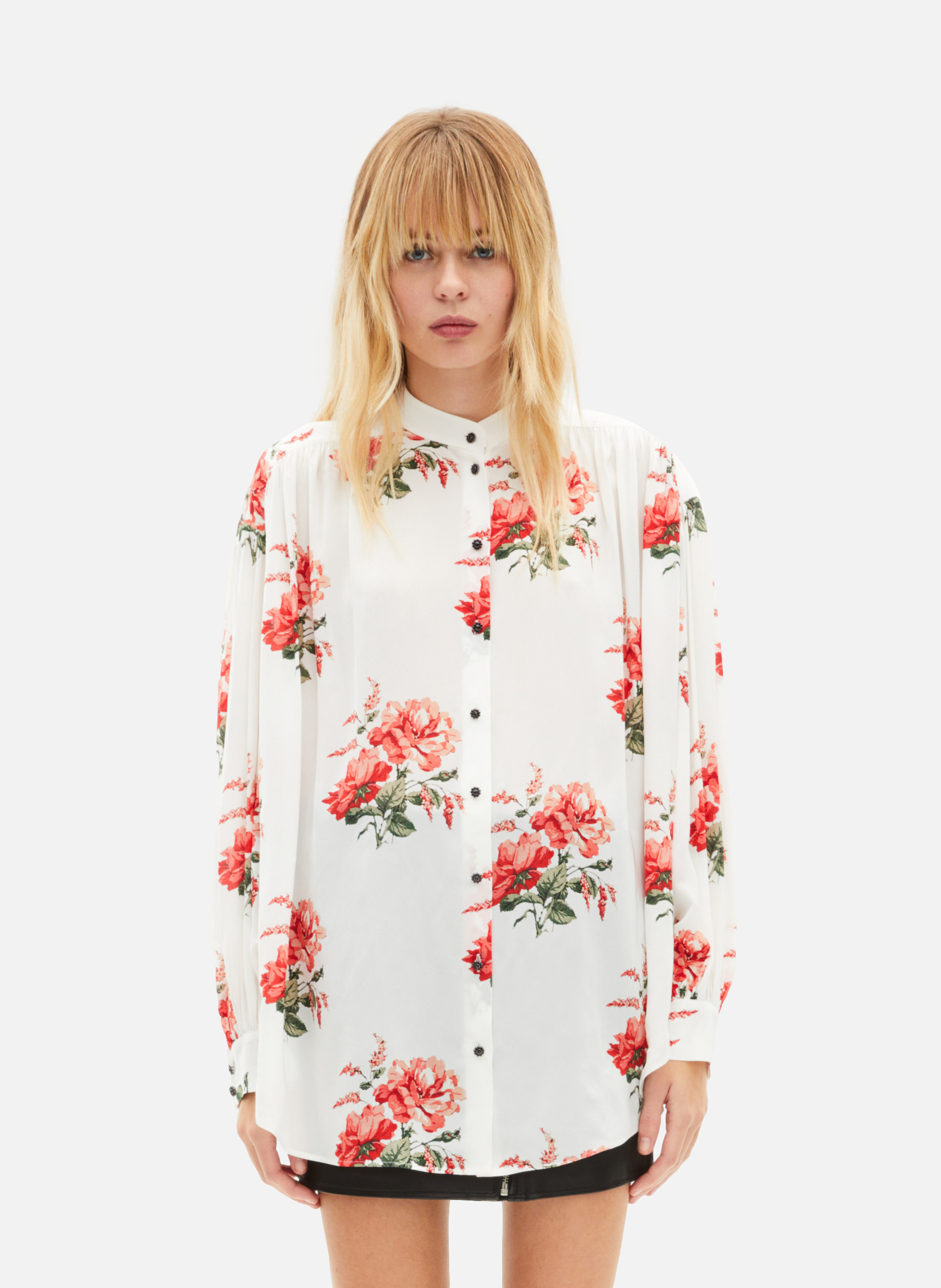 Floral print shirt THE KOOPLES White