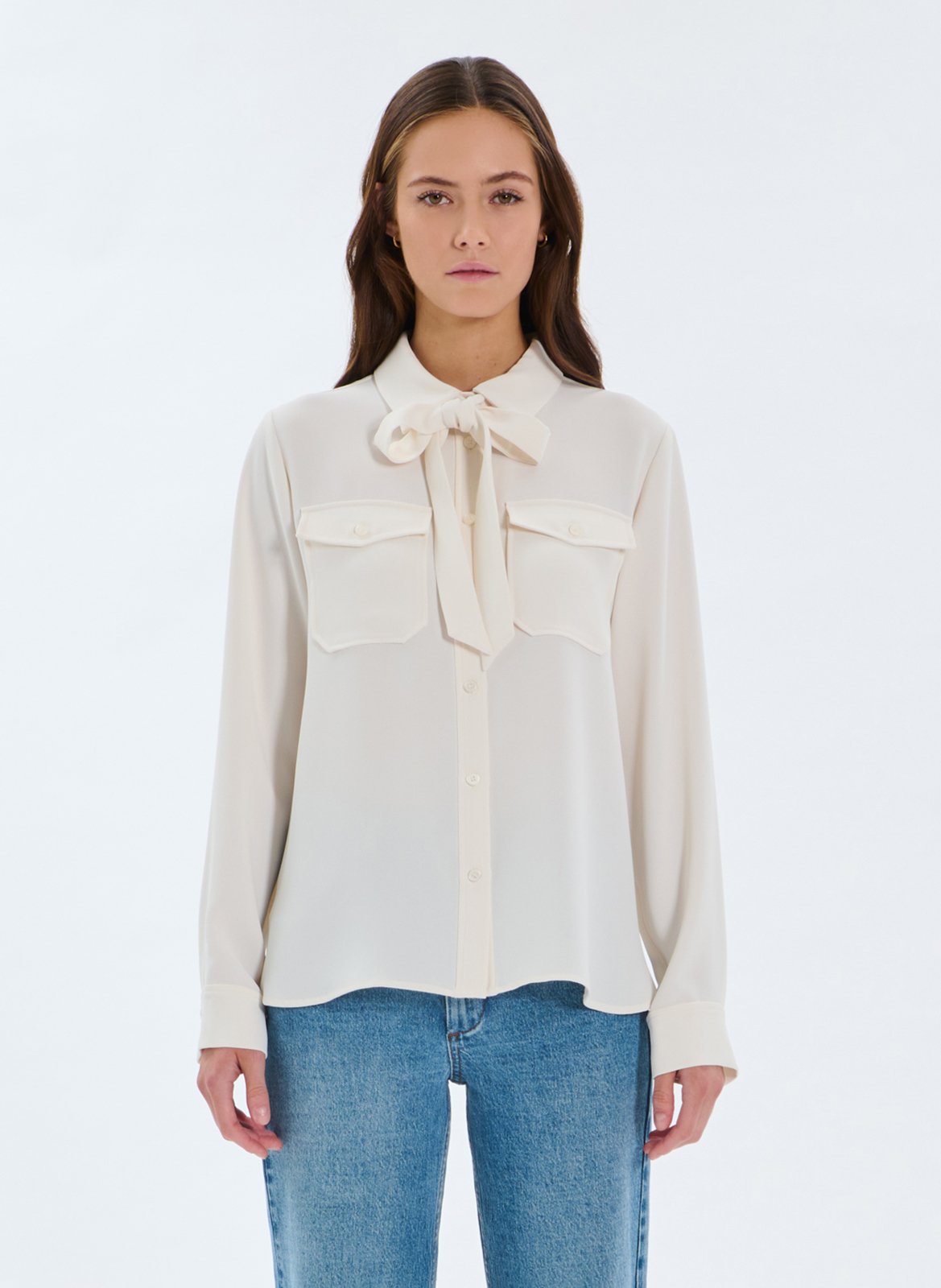 Chemise col classique ZAPA White