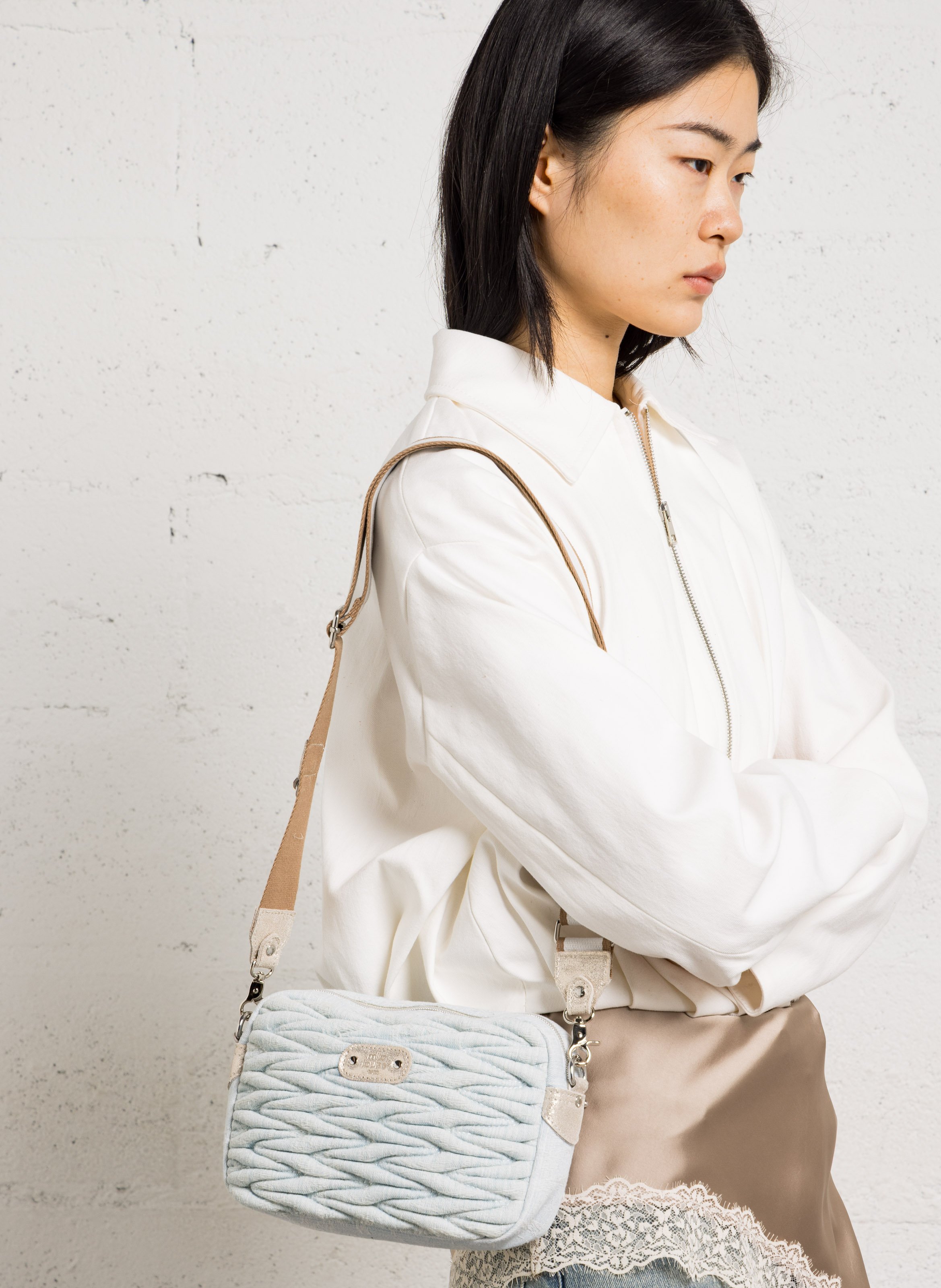 Sac bandoulière  MILA LOUISE Blanc