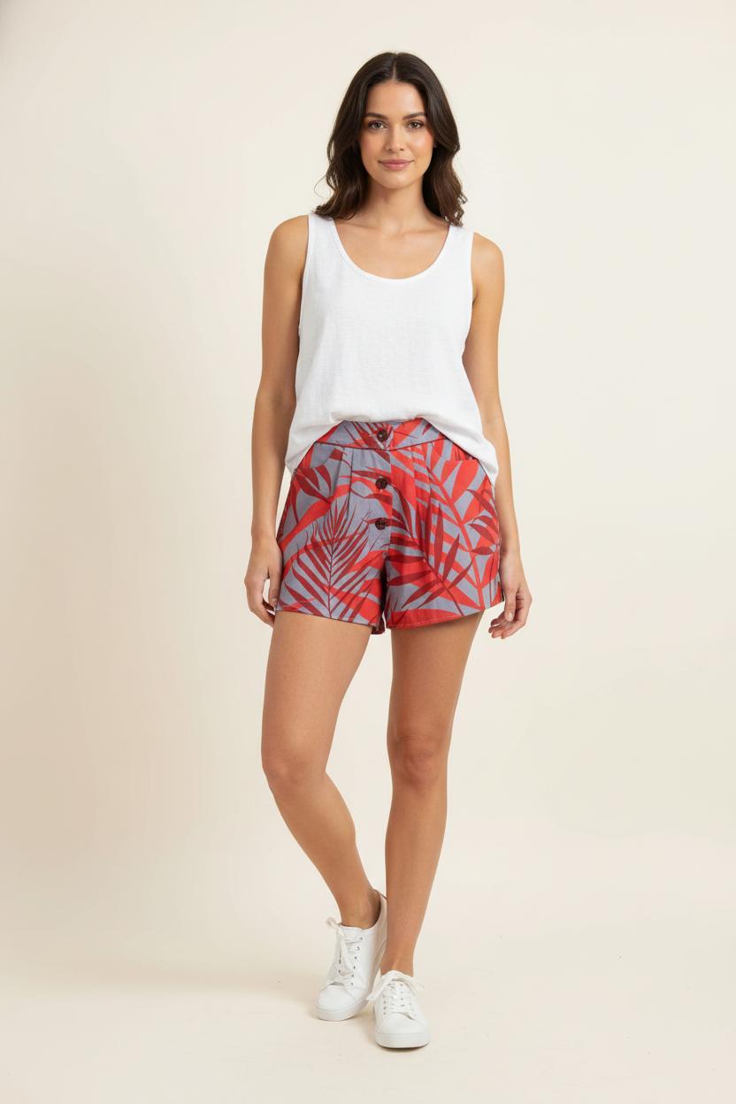 Short HEIMSTONE - Seconde Main Rouge