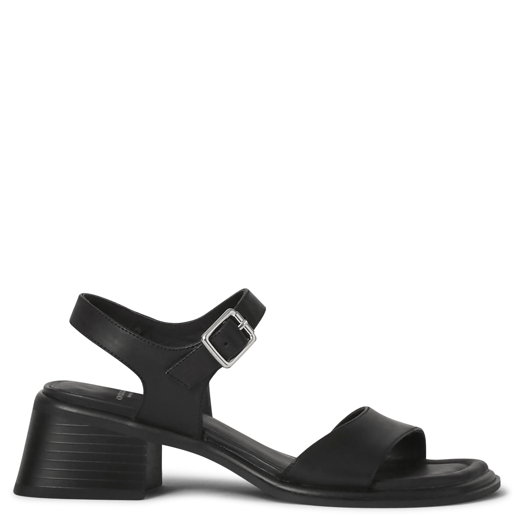 Sandales à talons en cuir VAGABOND Noir