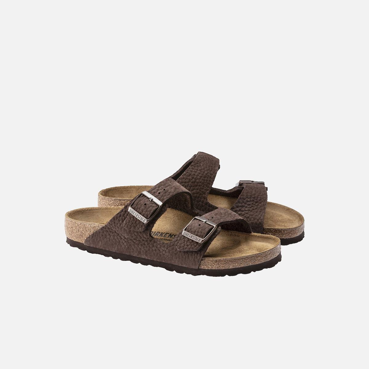 Arizona flat sandals BIRKENSTOCK Brown