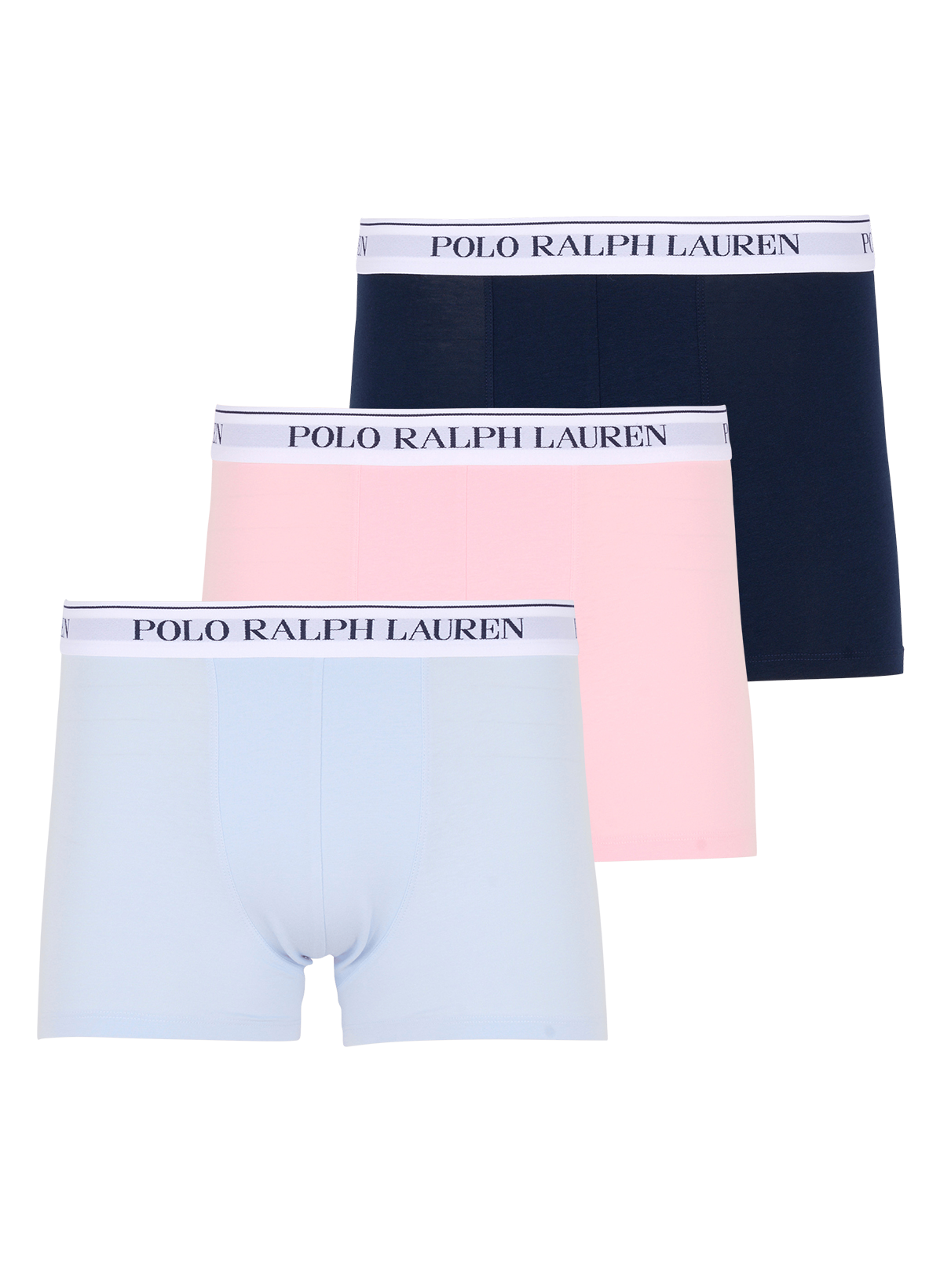 Lot de 3 boxers en coton mélangé POLO RALPH LAUREN Multicolore