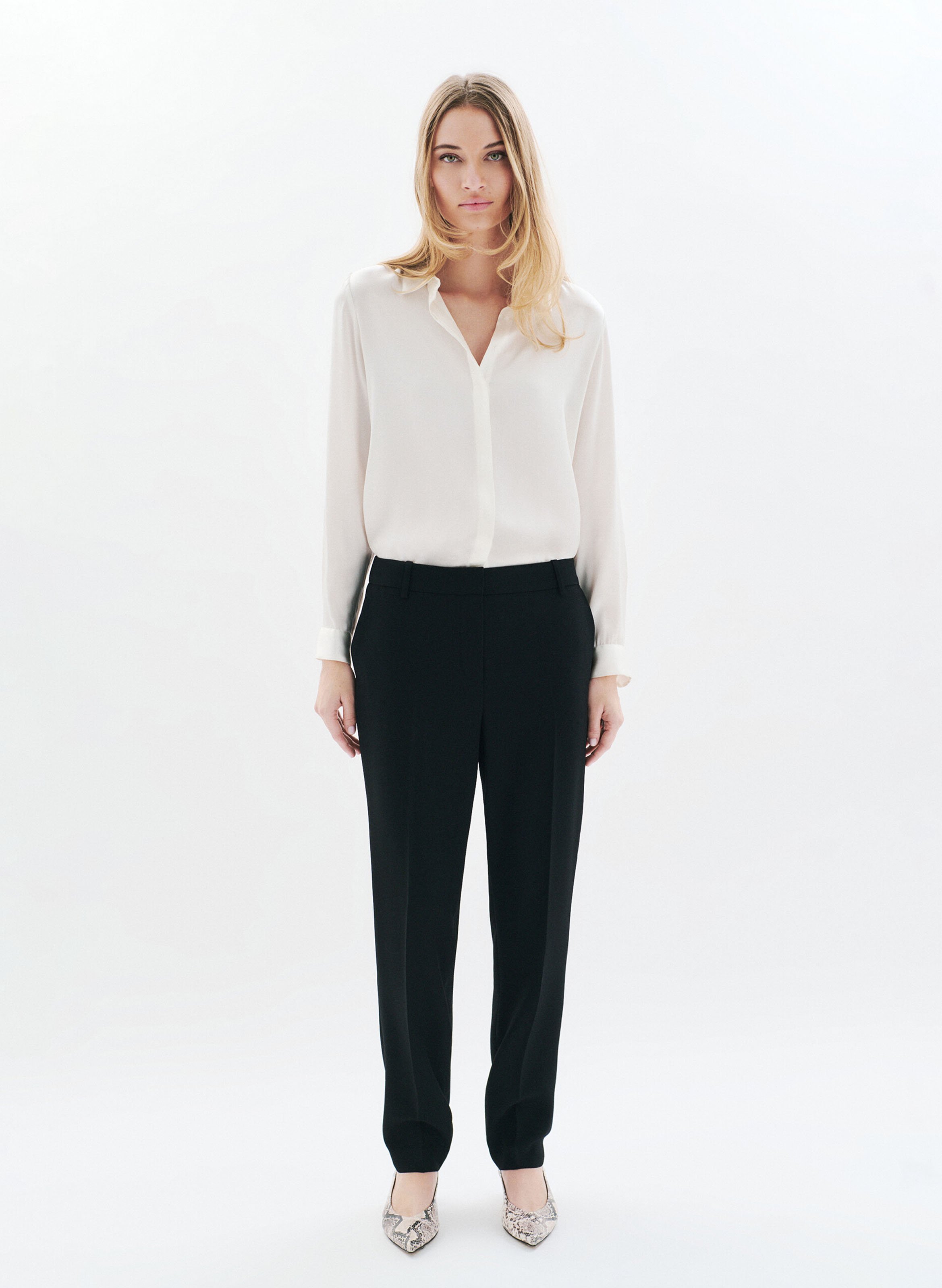 Zigarettenhose CAROLL Schwarz