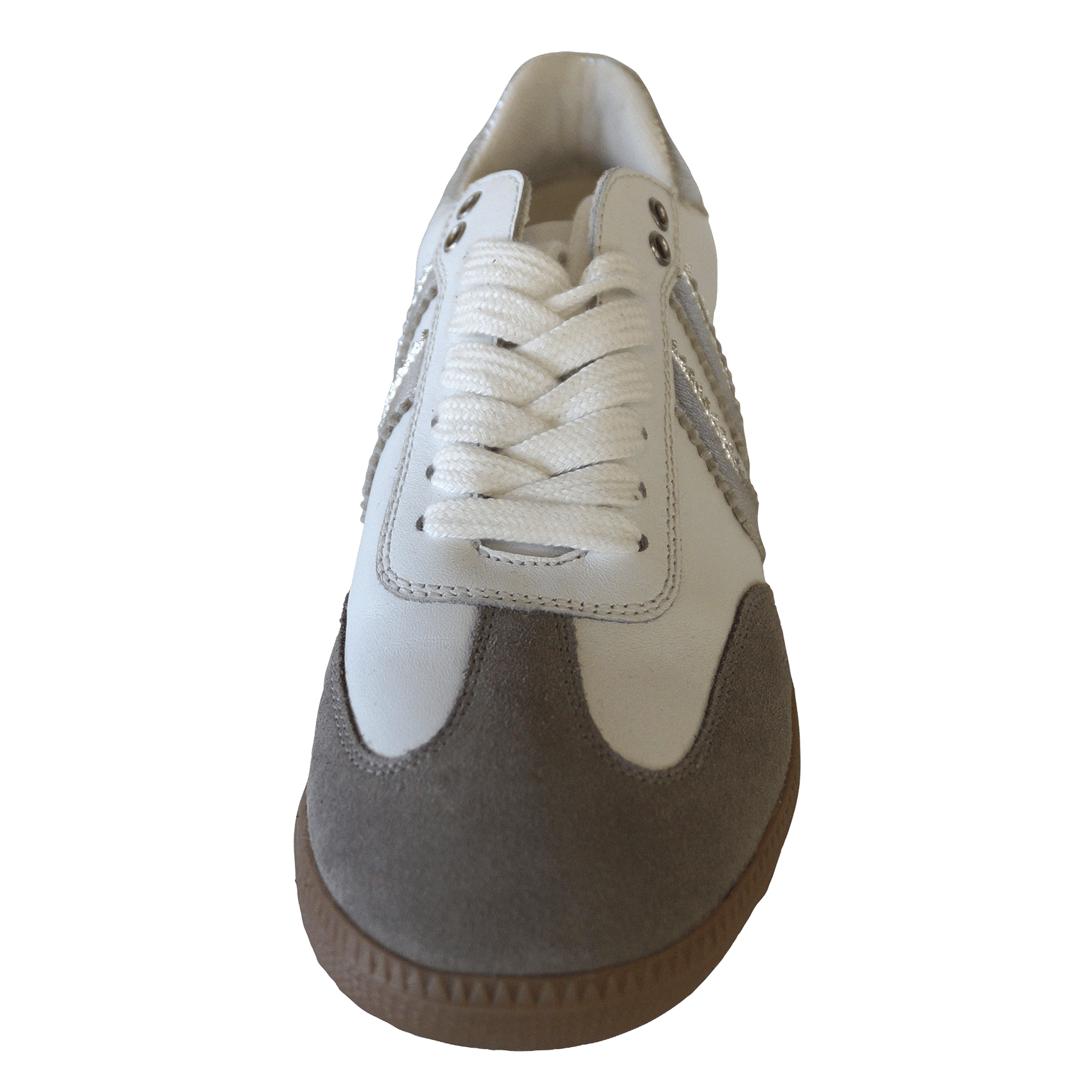 Low-top lace-up sneakers IKKS White