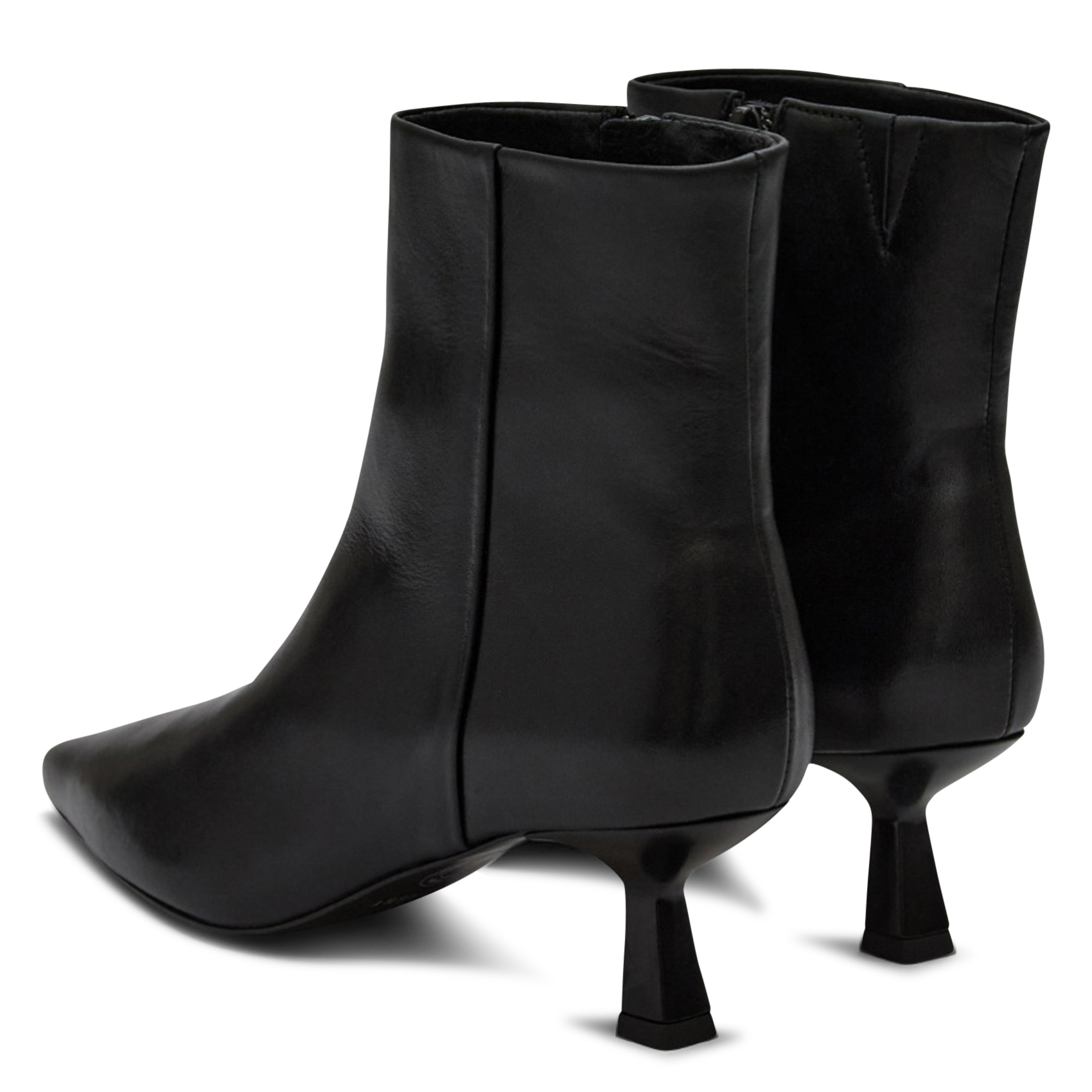 Leather mid-calf boots PAVEMENT Black