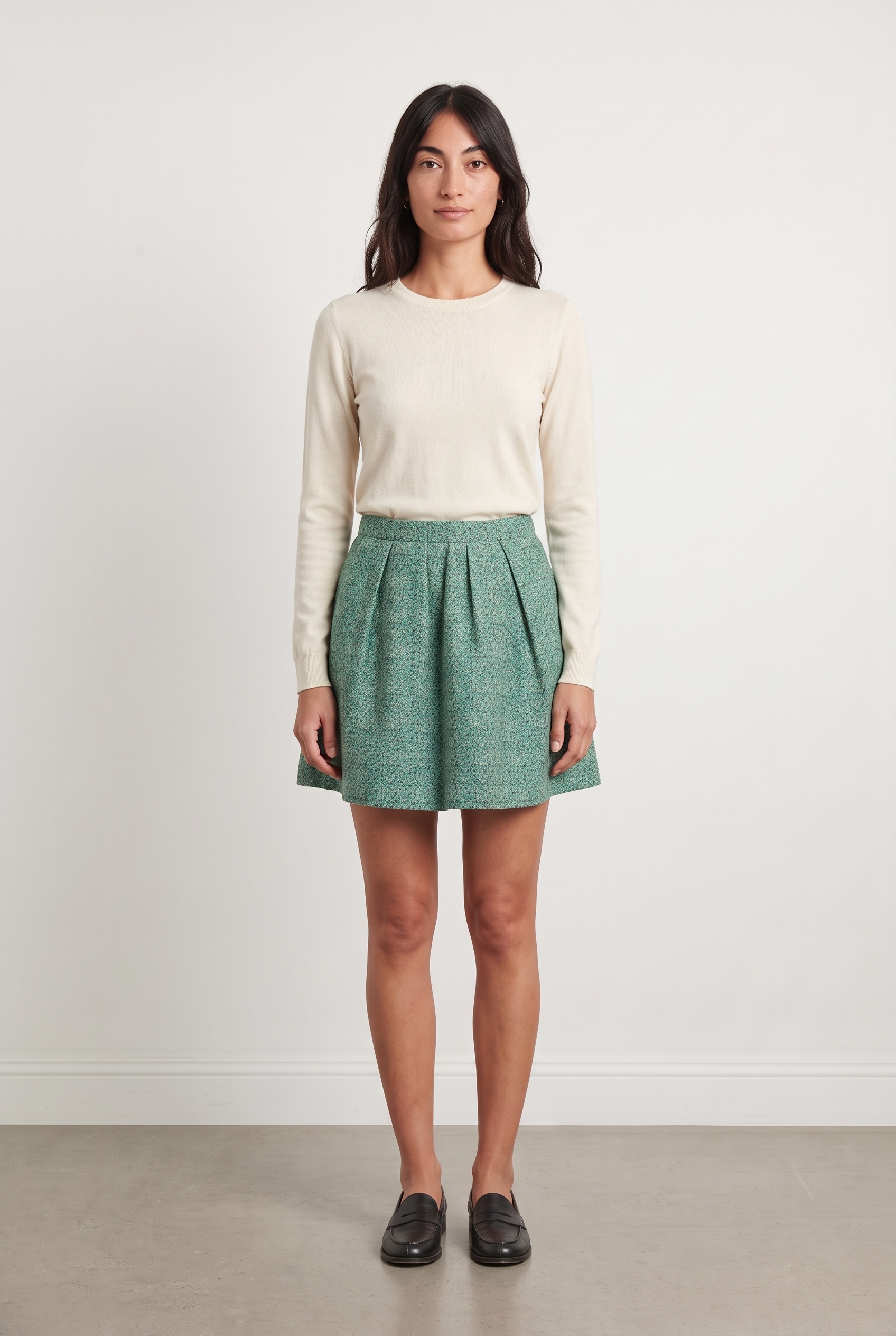 Short & midi skirt TARA JARMON - Seconde Main Green
