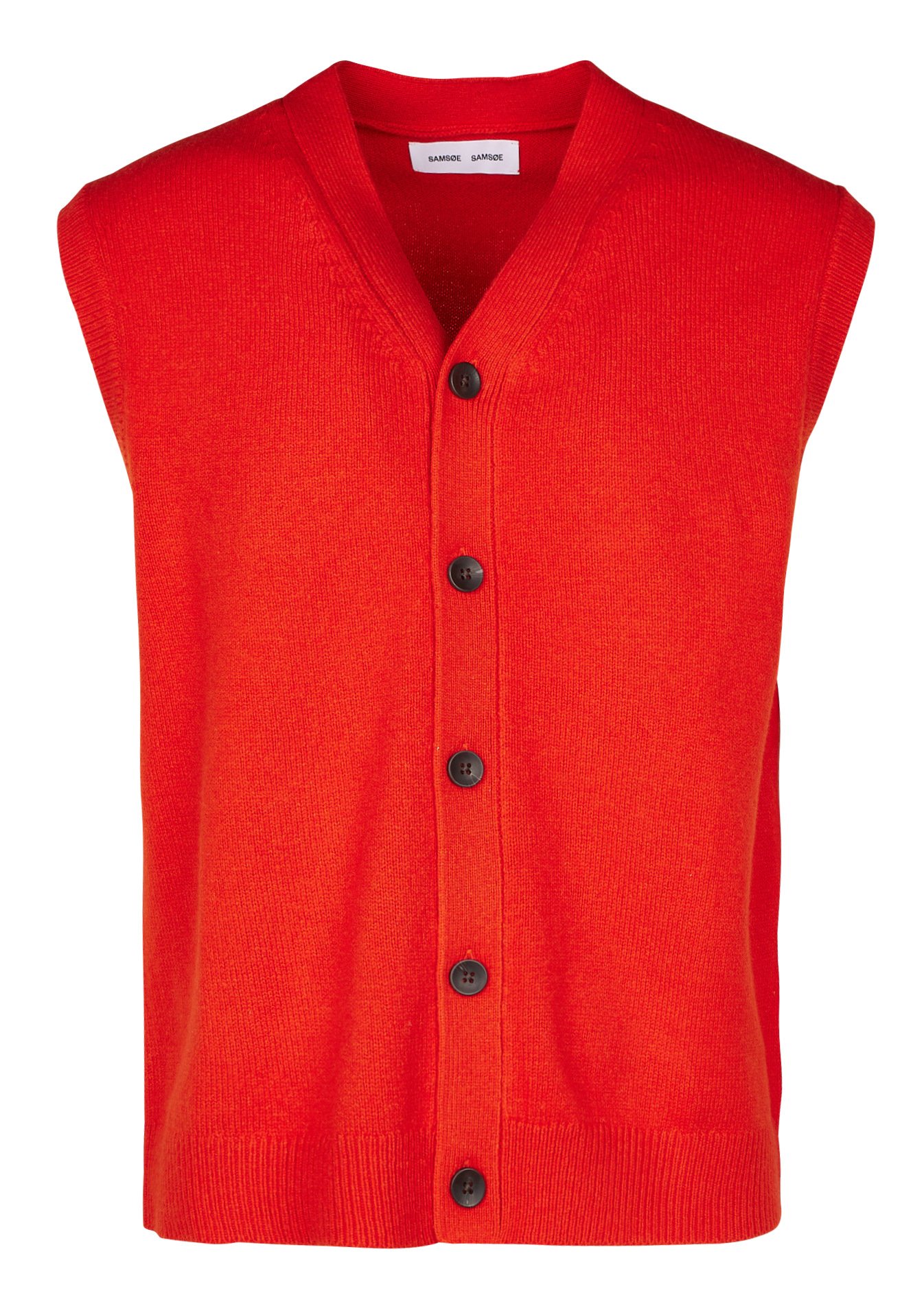Cardigan en laine mélangée  SAMSOE SAMSOE Orange