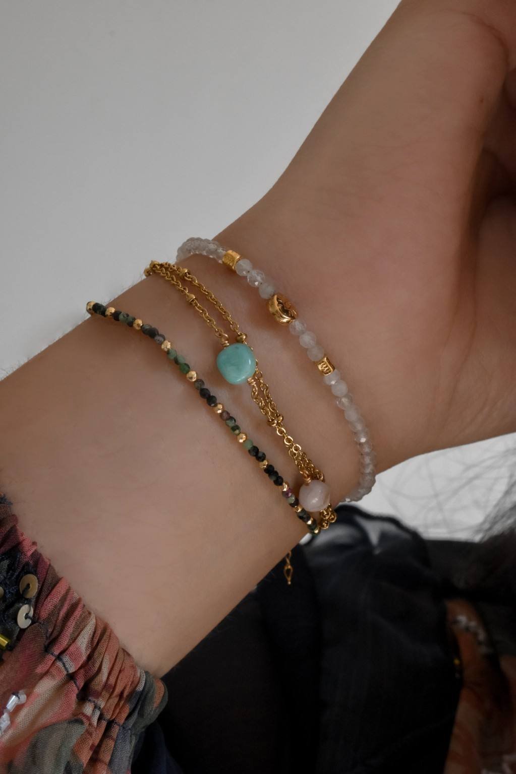 Amazonite bracelet GINANDGER Green