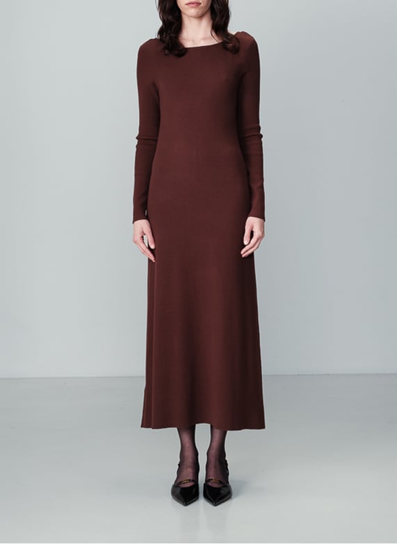 Elegante maxi abito da donna lungo con tasche, scollo rotondo, con vita elasticizzata, a maniche lunghe, linea ad A, per il tempo libero, per feste, feste, in jersey, da sera, da cocktail Elegante maxi abito da donna lungo con tasche, scollo rotondo, con vita elasticizzata, a maniche lunghe, linea ad A, per il tempo libero, per feste, feste, in jersey, da sera, da cocktail