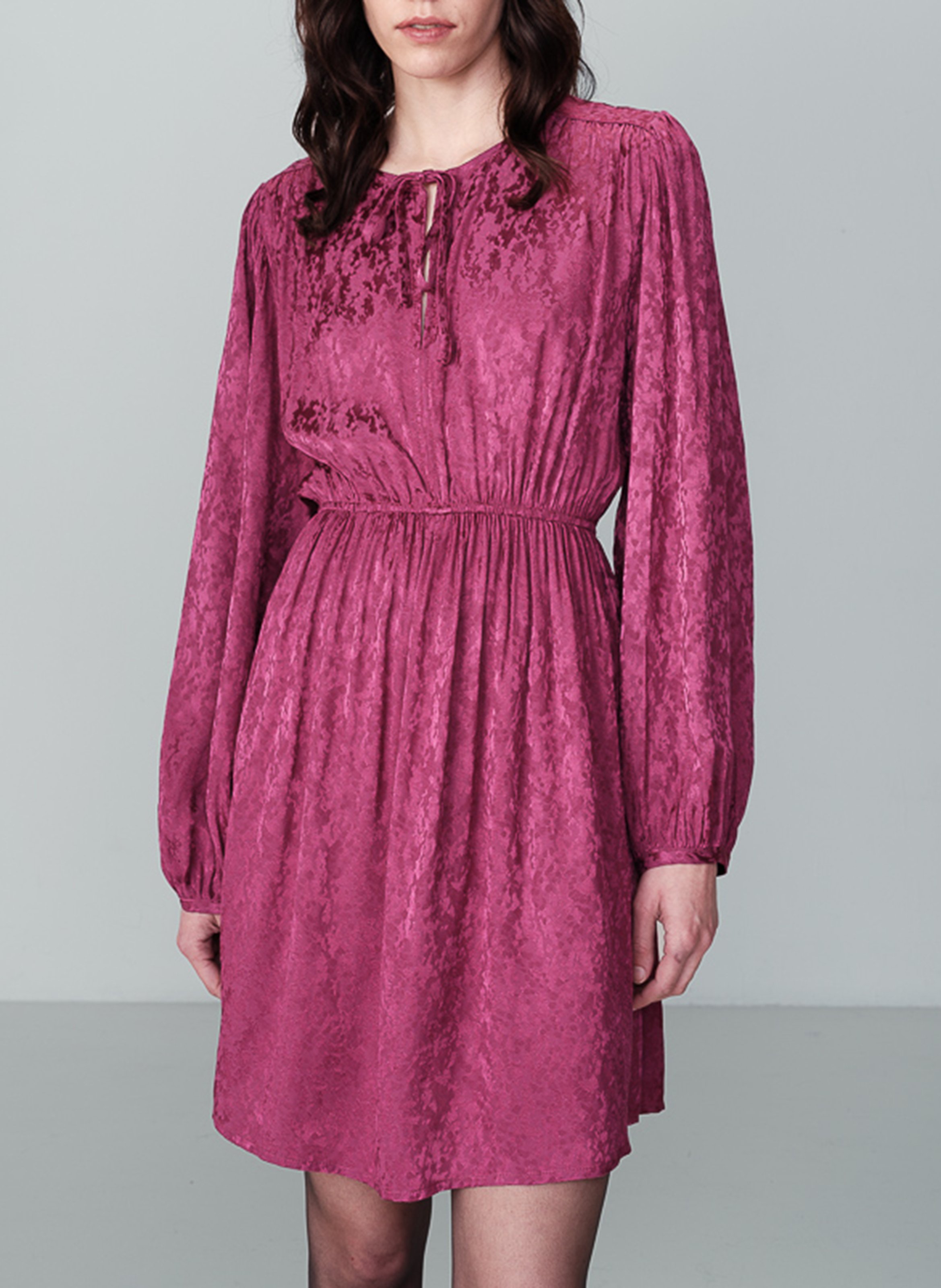 Short fitted jacquard dress GRACE ET MILA