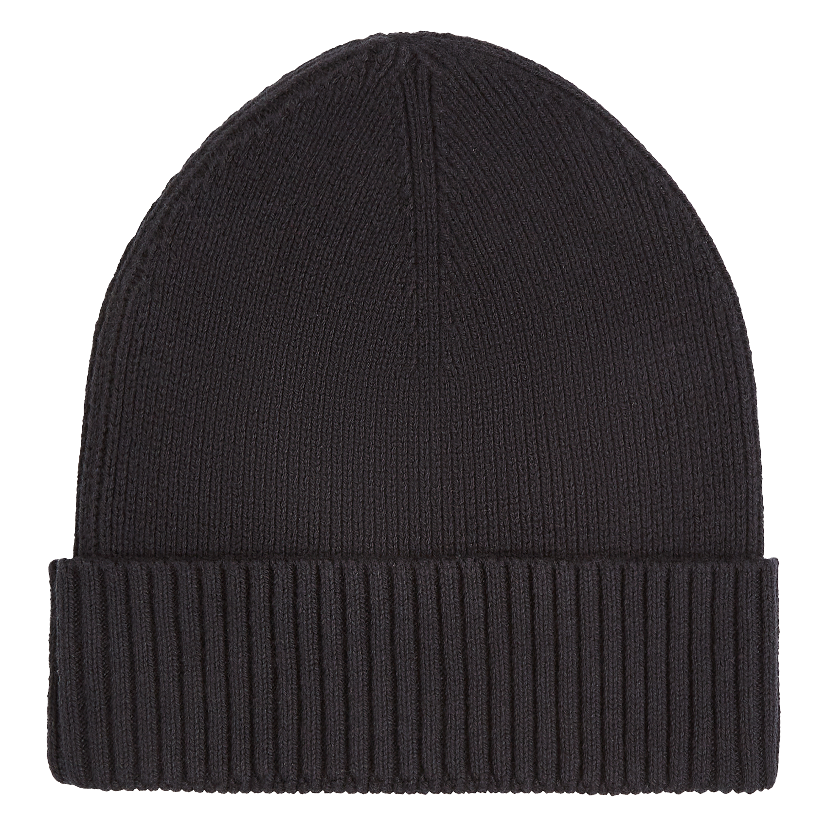 Muts van biologisch katoenmengsel TOMMY HILFIGER Zwart