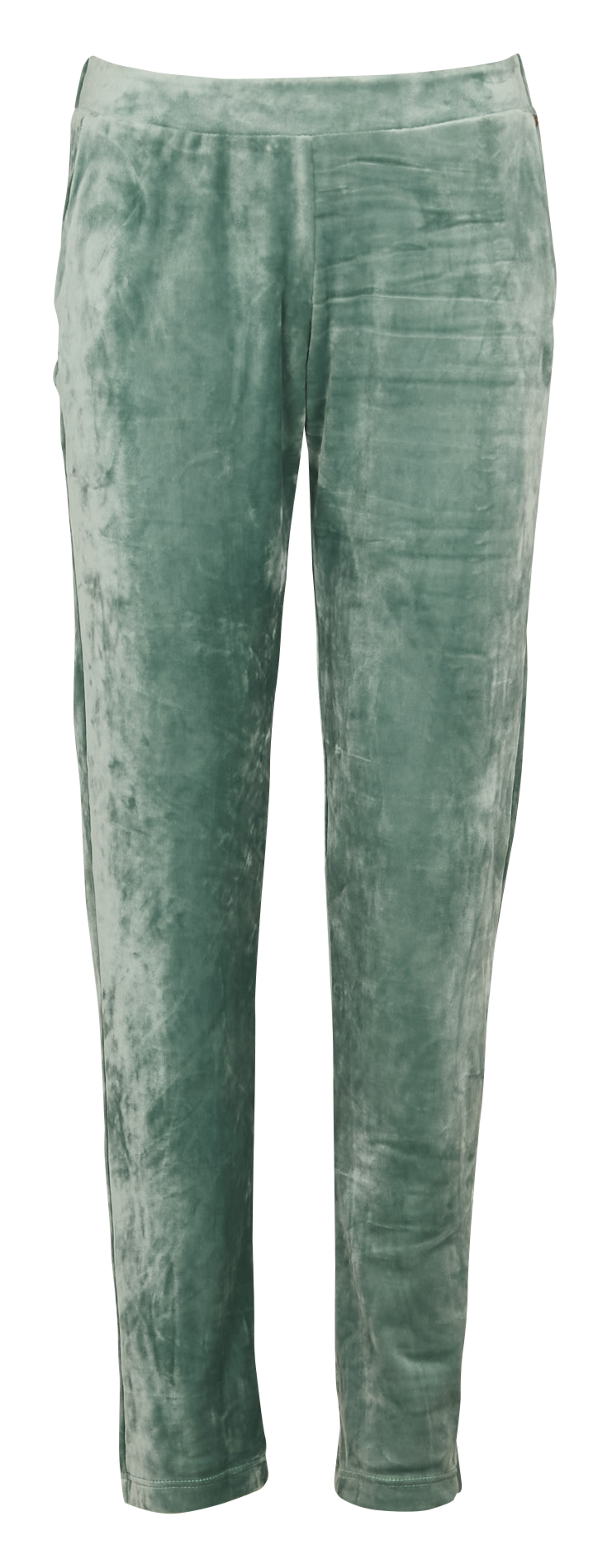 Velour joggers BANANA MOON Green