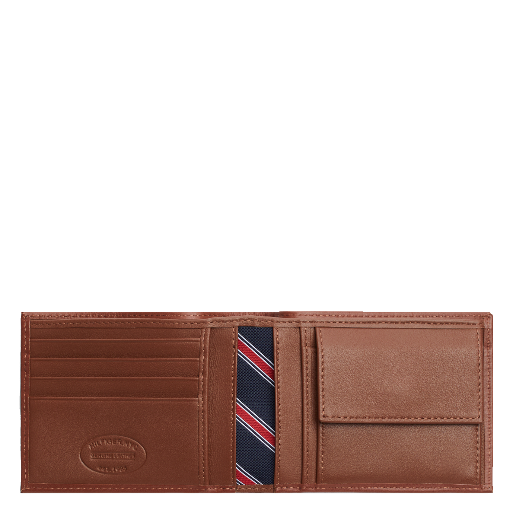 Set Porte cartes et porte clefs  TOMMY HILFIGER Marron