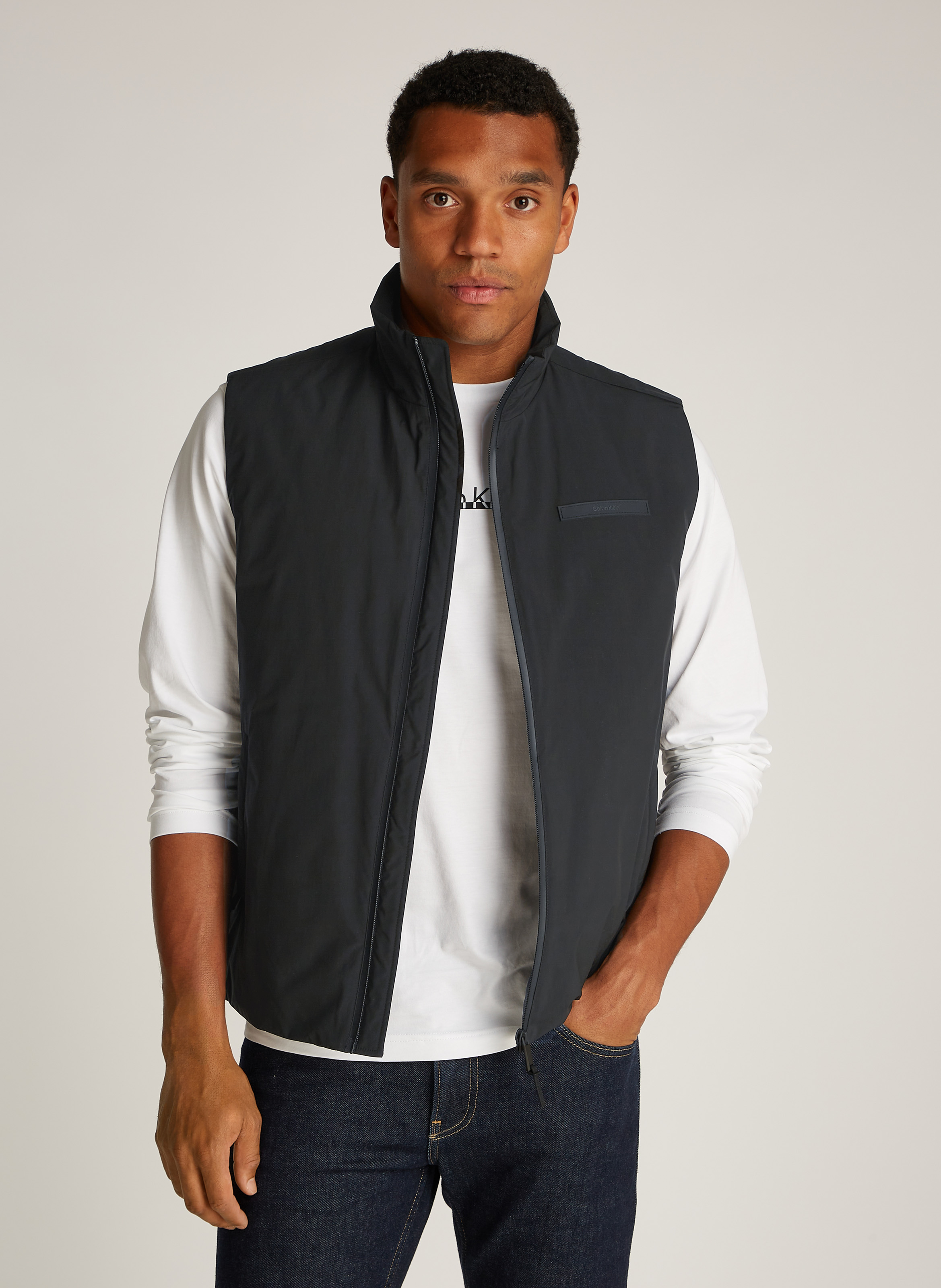 トップス KEIMEN VEST Black Sb4c5b74533934ab4862db5c62c5d8