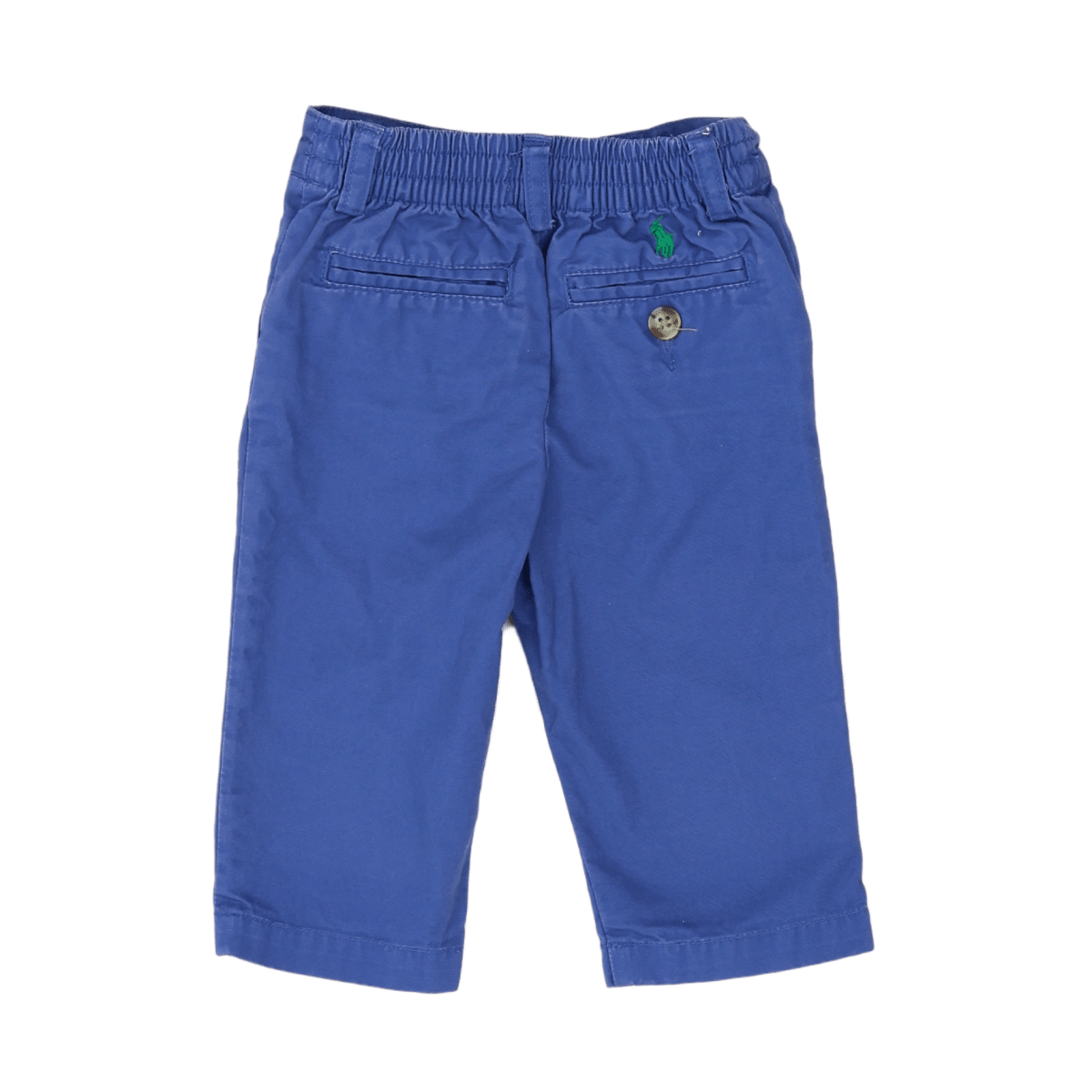 Blue Baby Pants - 9 months POLO RALPH LAUREN - Seconde Main Blue