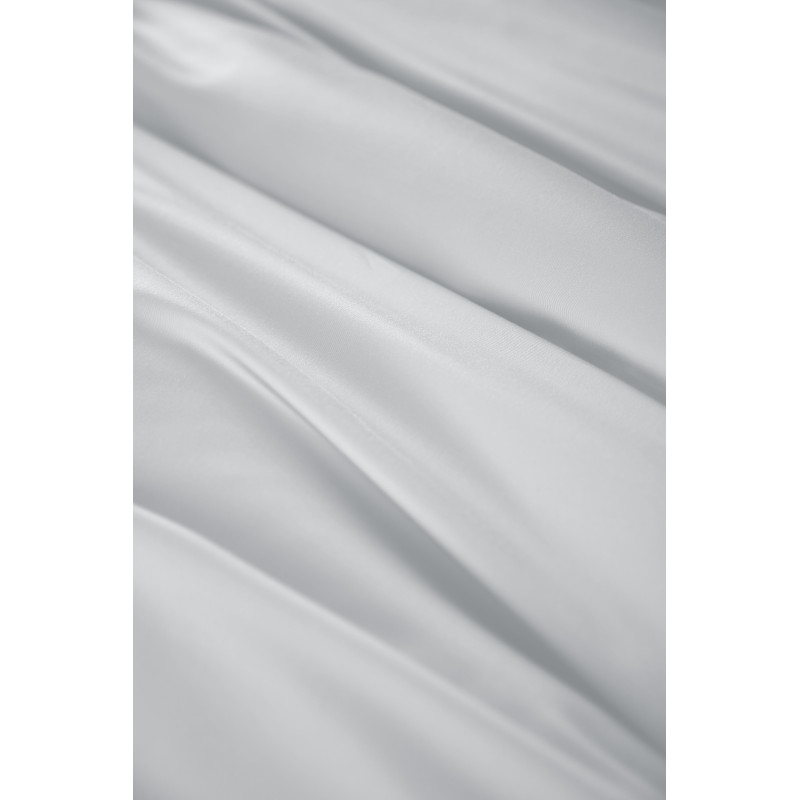 "Salomé" Bamboo Viscose Duvet Cover 120 threads/cm² L'EFFET PAPILLON White
