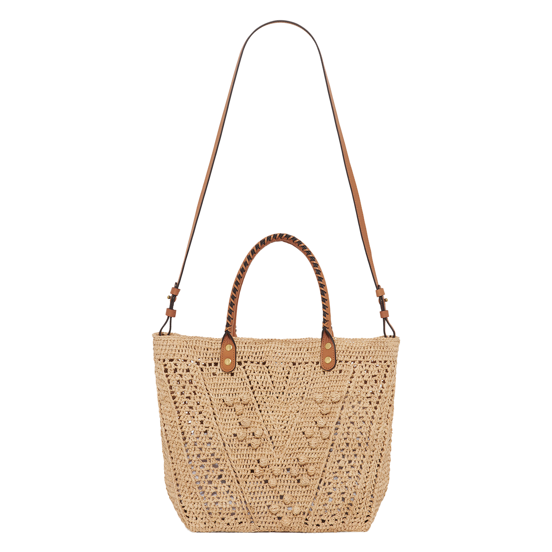 Schoudertas met hengsels GERARD DAREL Beige