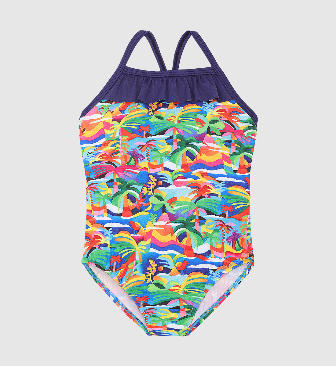 One-piece swimsuit - Salento by Marion Chesnais GILI'S Multicolored